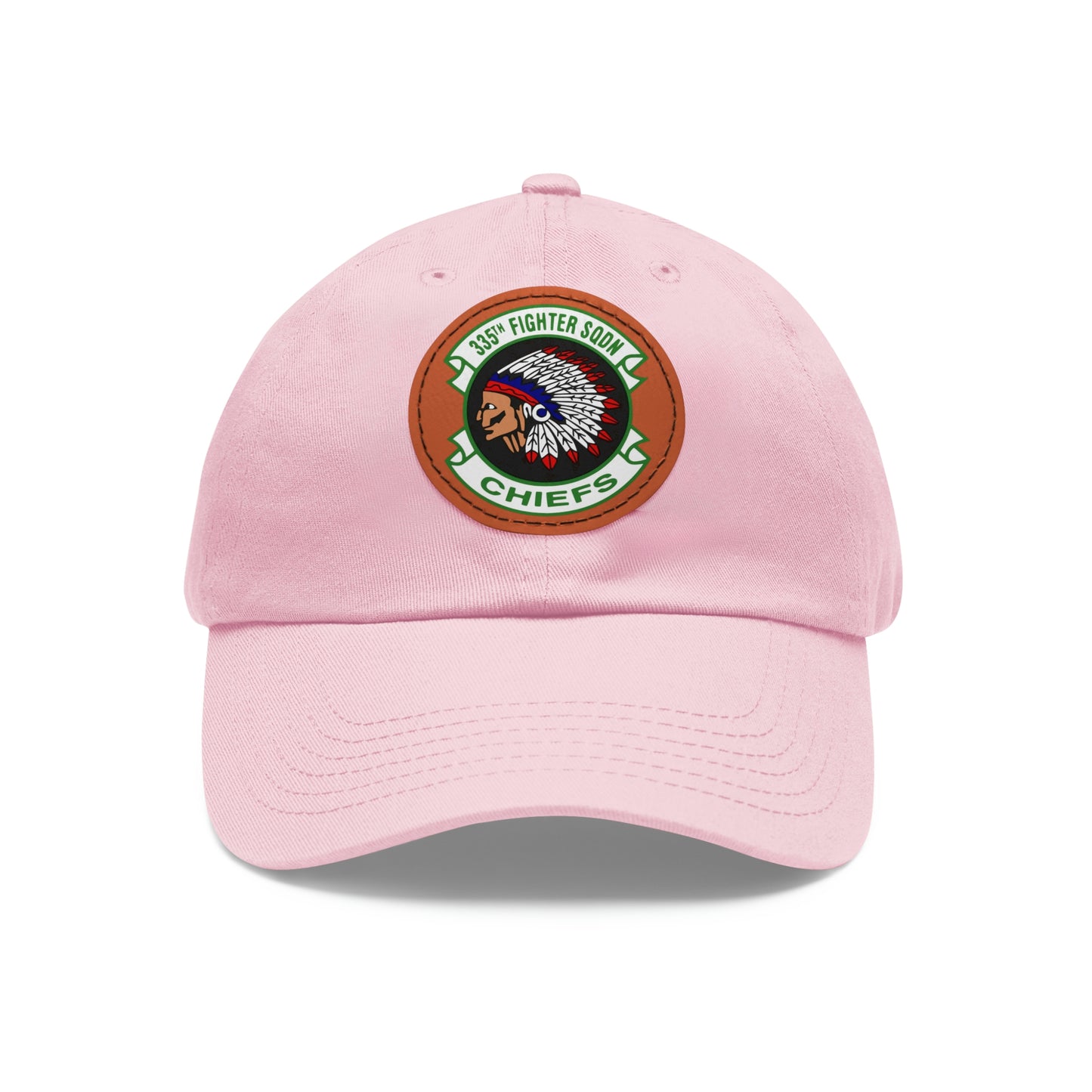 335FS Chiefs Leather Patch Hat, Multiple Colors