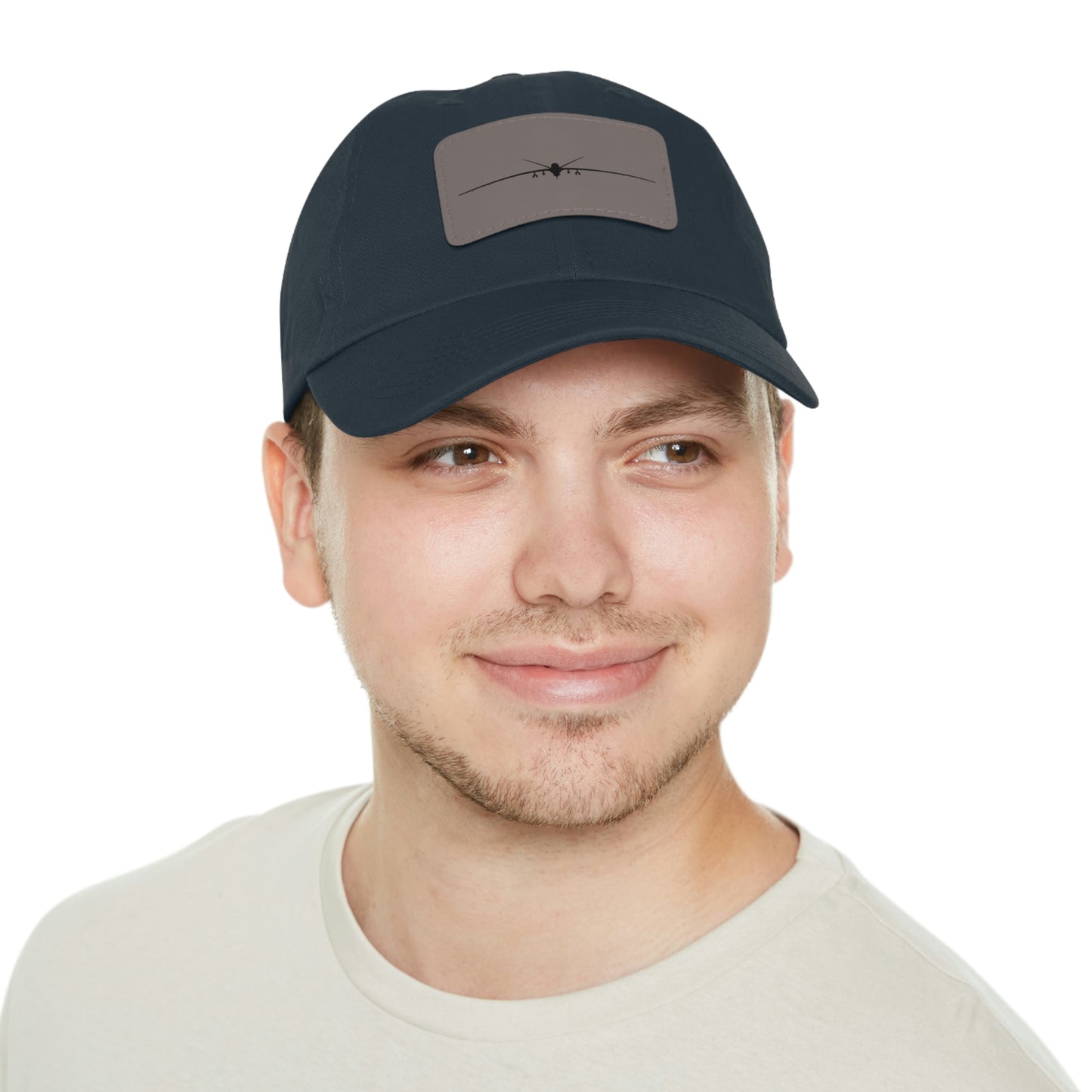 MQ-9 Silhouette Leather Patch Hat, Multiple Colors