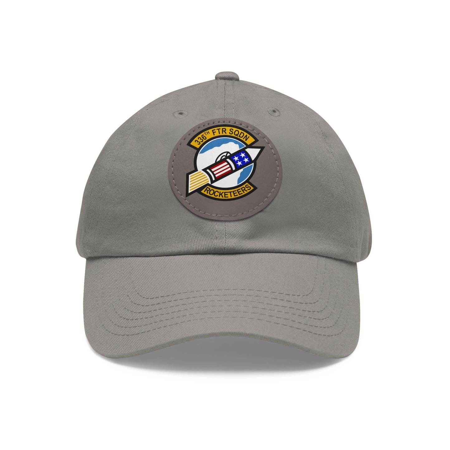 336FS Rocketeers Leather Patch Hat, Multiple Colors