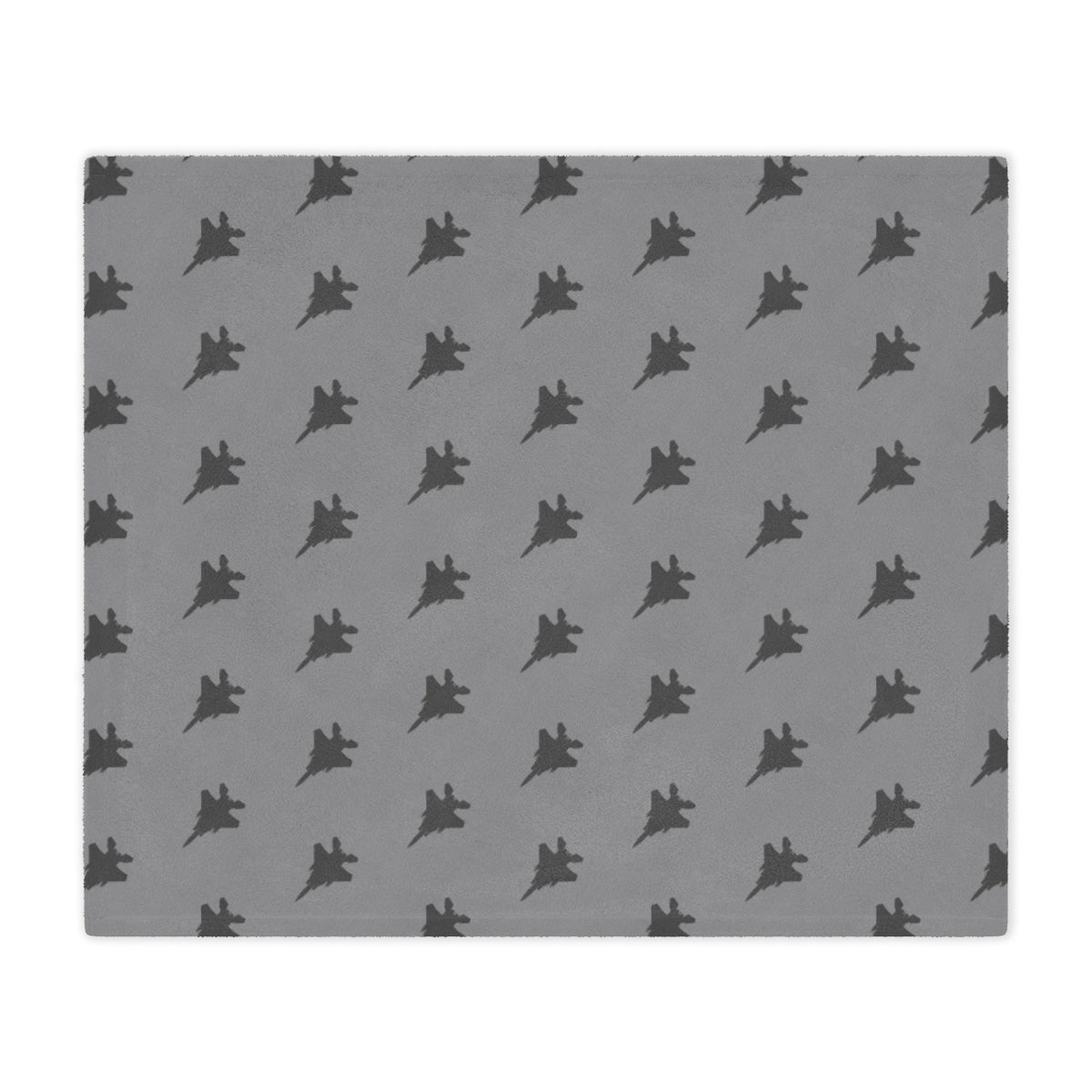 F-15E Minky Blanket, Gray