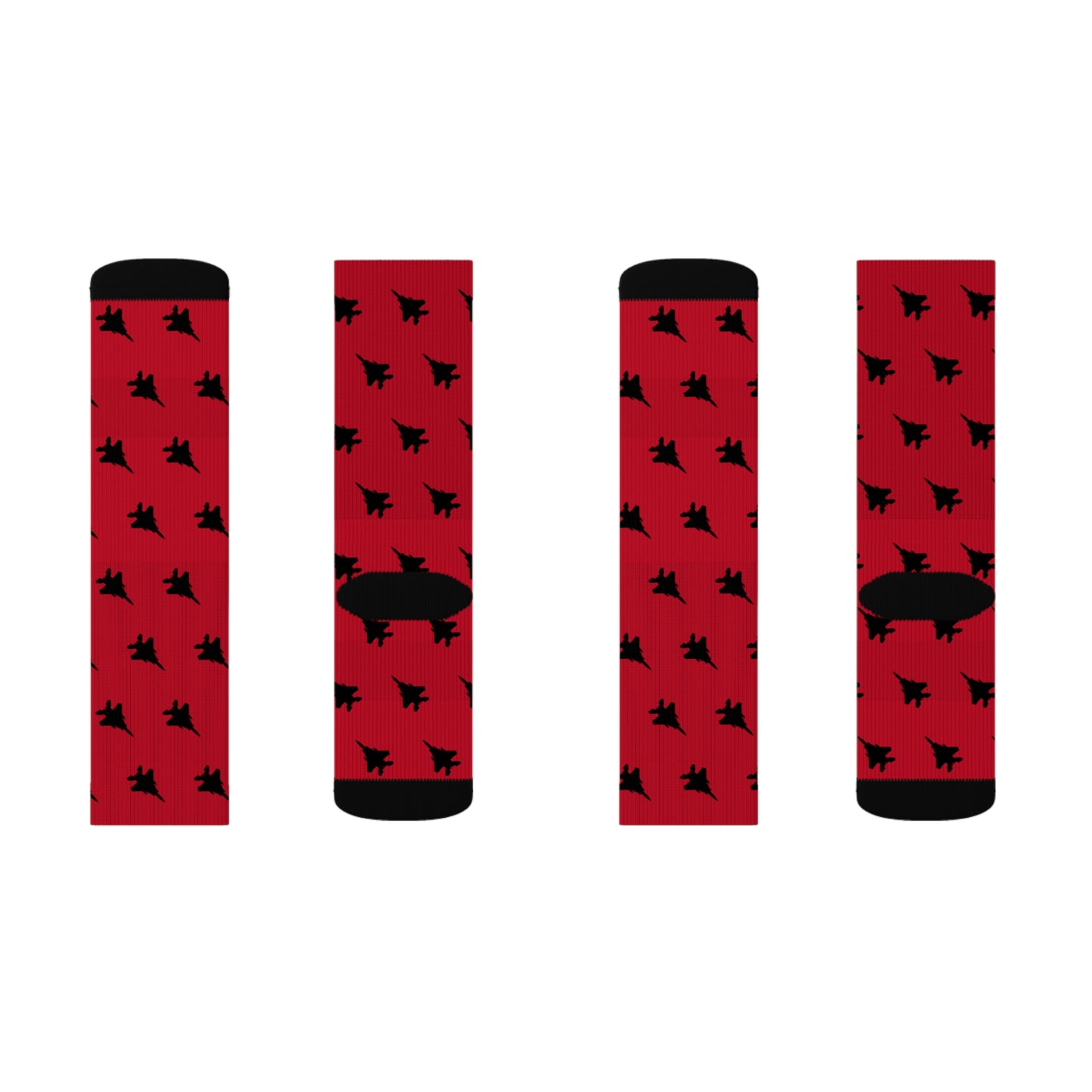 F-15E Socks, Red