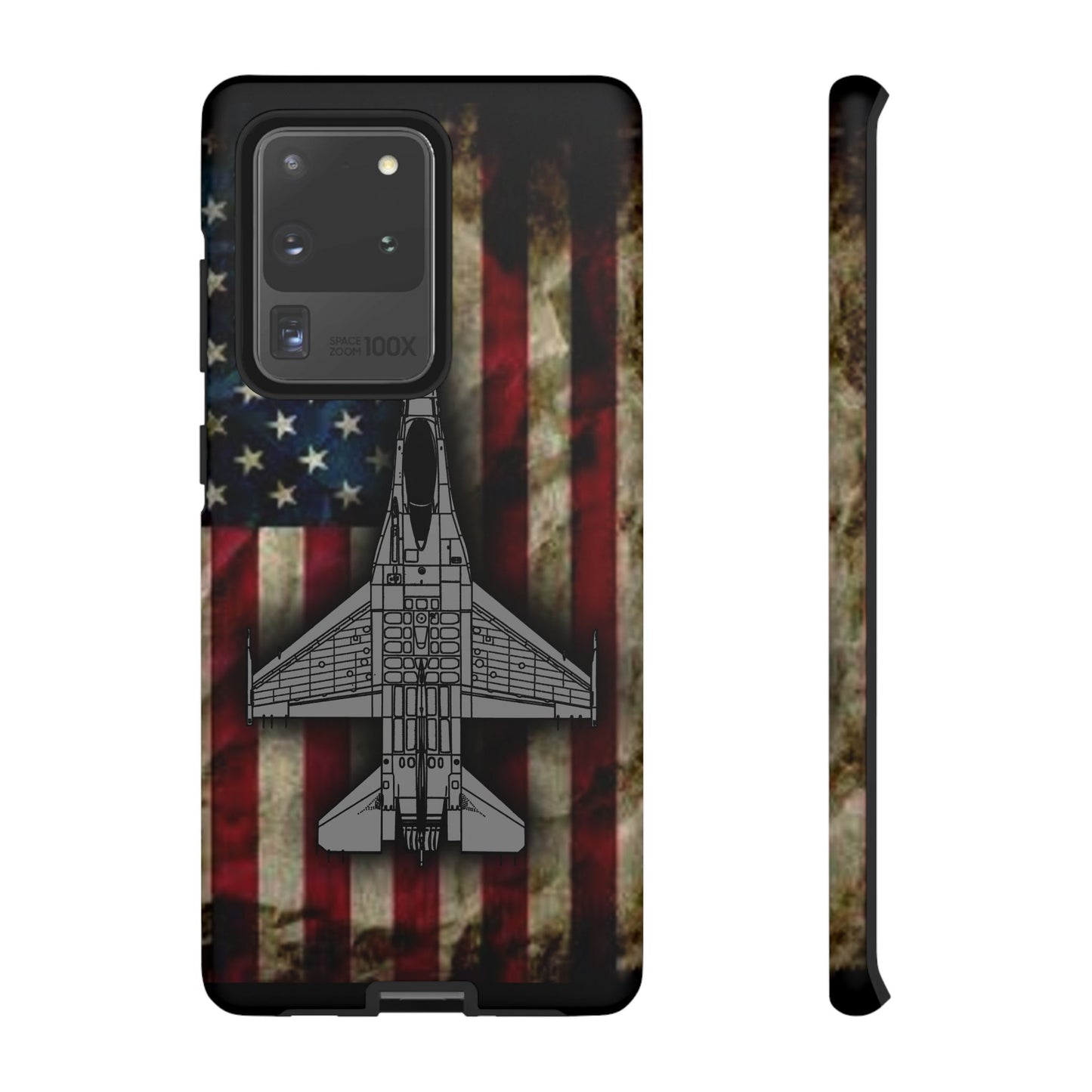 F-16 Old Glory Tough Cases for iPhone, Samsung, Google