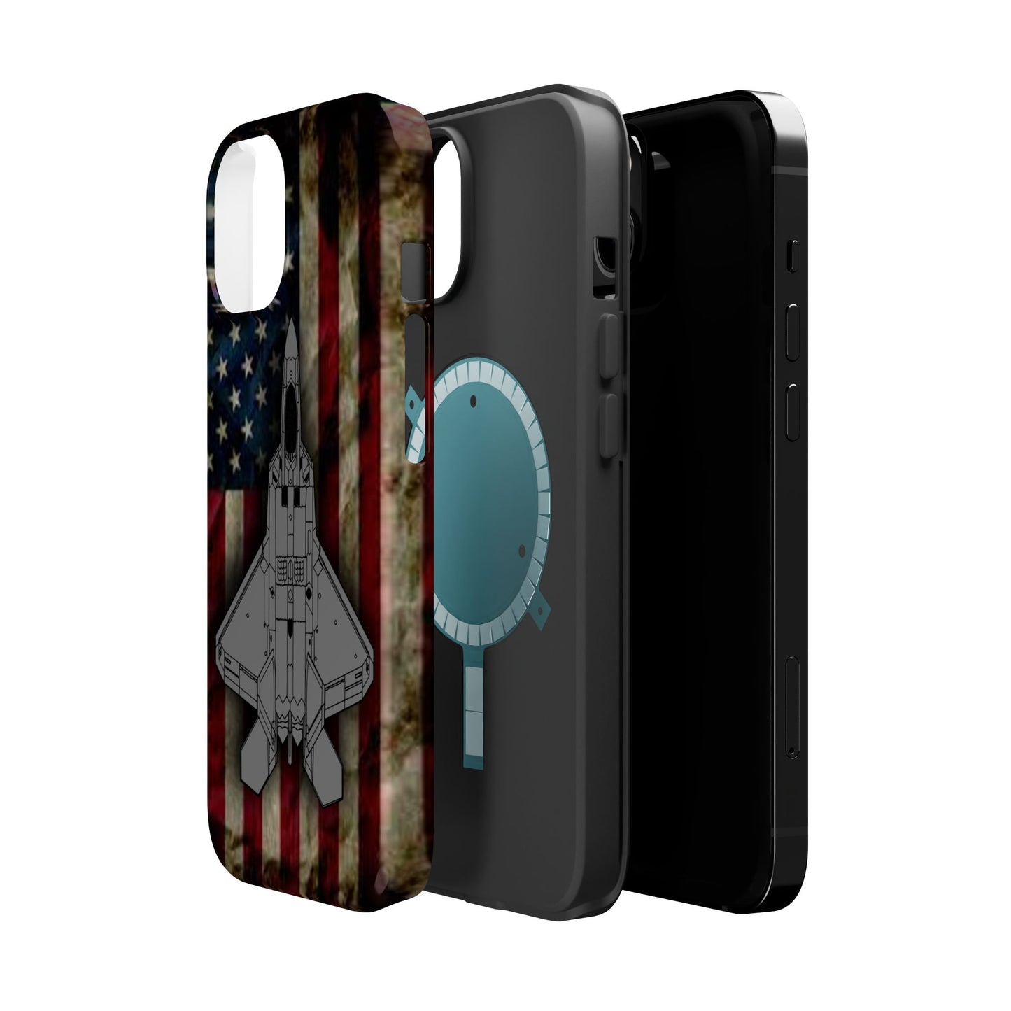 F-22 Old Glory Magnetic Tough Cases for iPhone