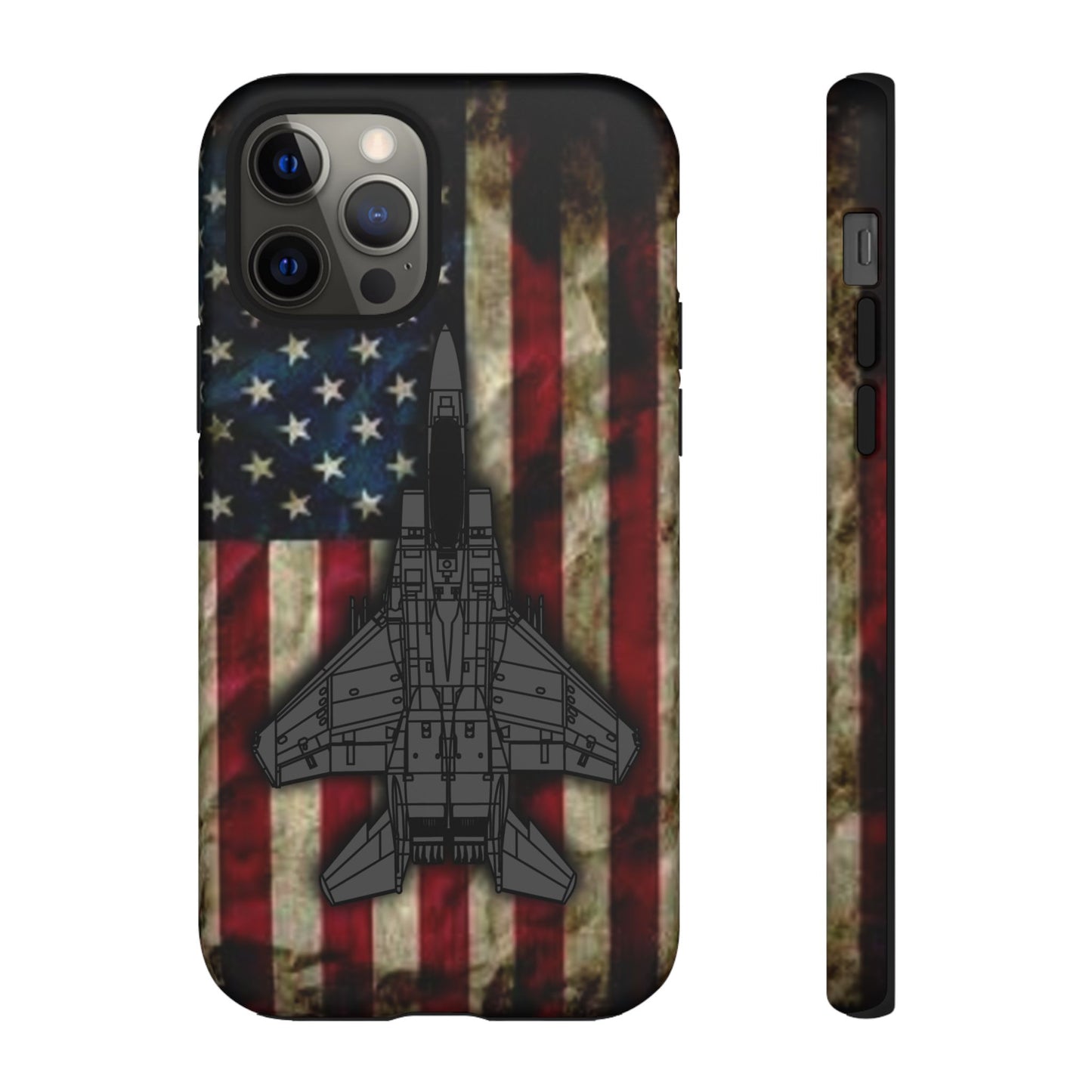 F-15E Old Glory Tough Cases for iPhone, Samsung, Google