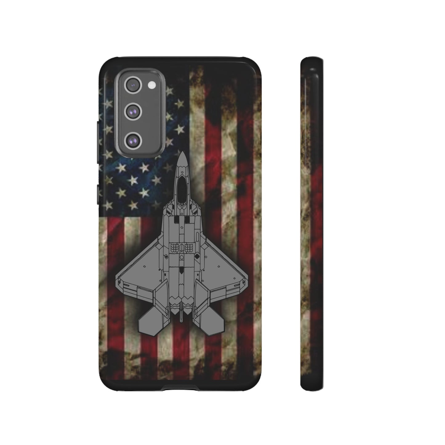 F-22 Old Glory Tough Cases for iPhone, Samsung, Google