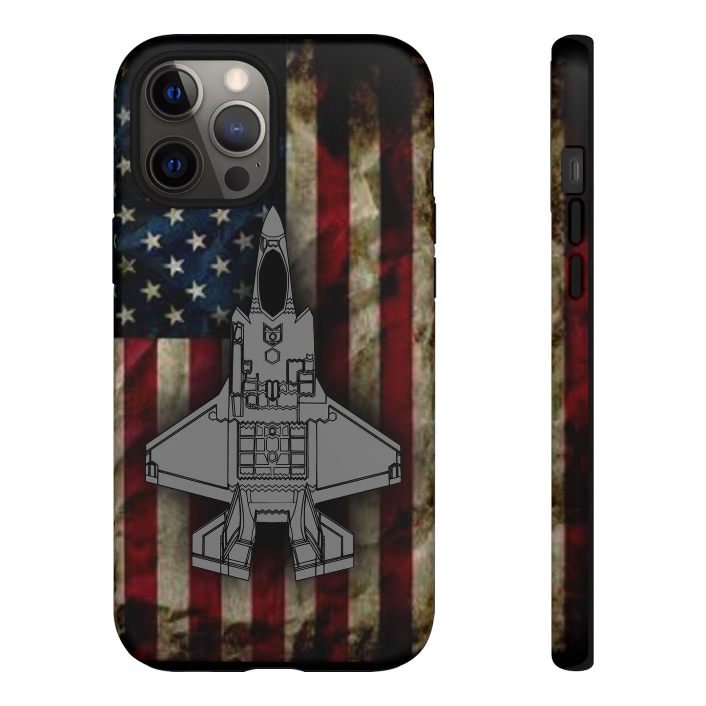 F-35A Old Glory Tough Cases for iPhone, Samsung, Google