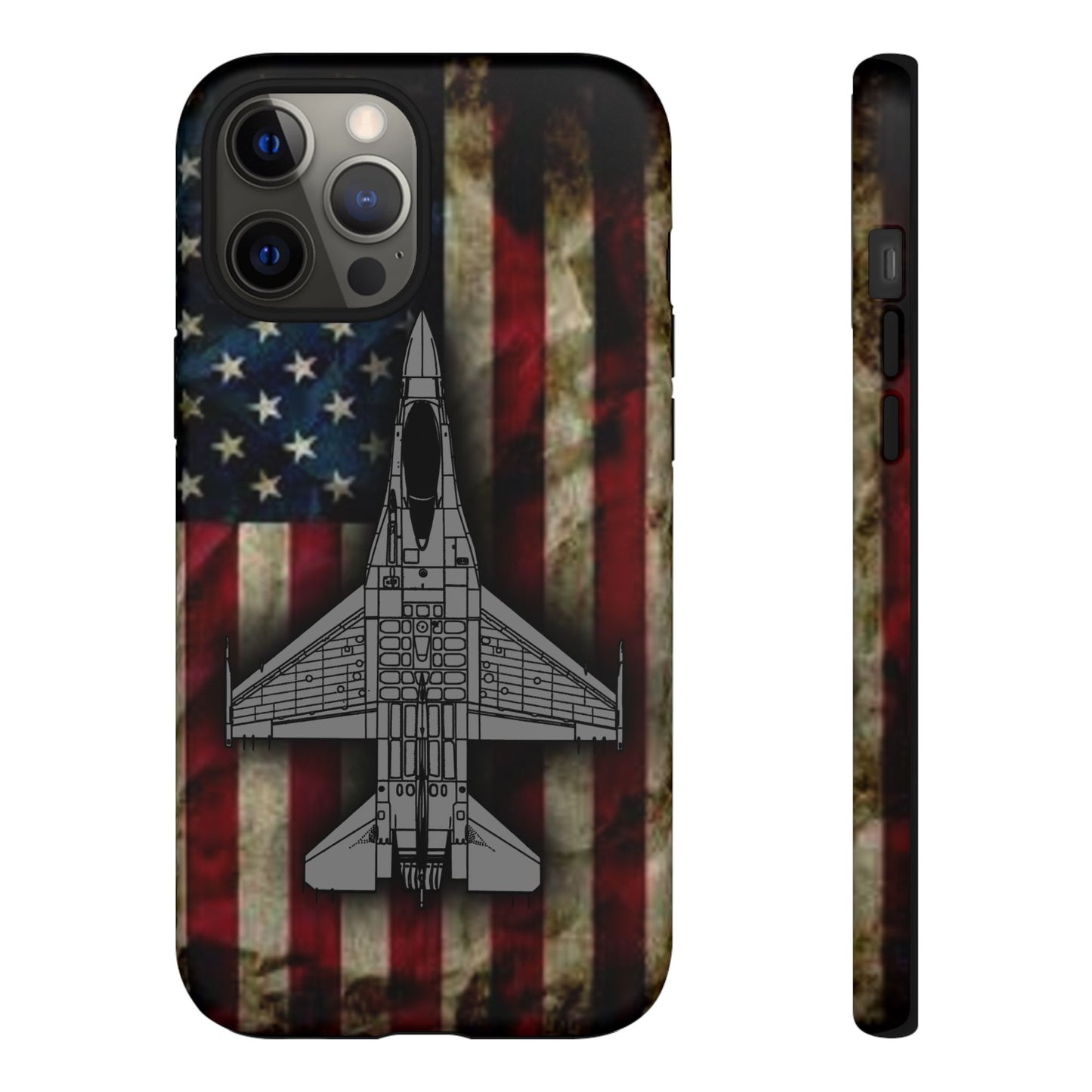 F-16 Old Glory Tough Cases for iPhone, Samsung, Google