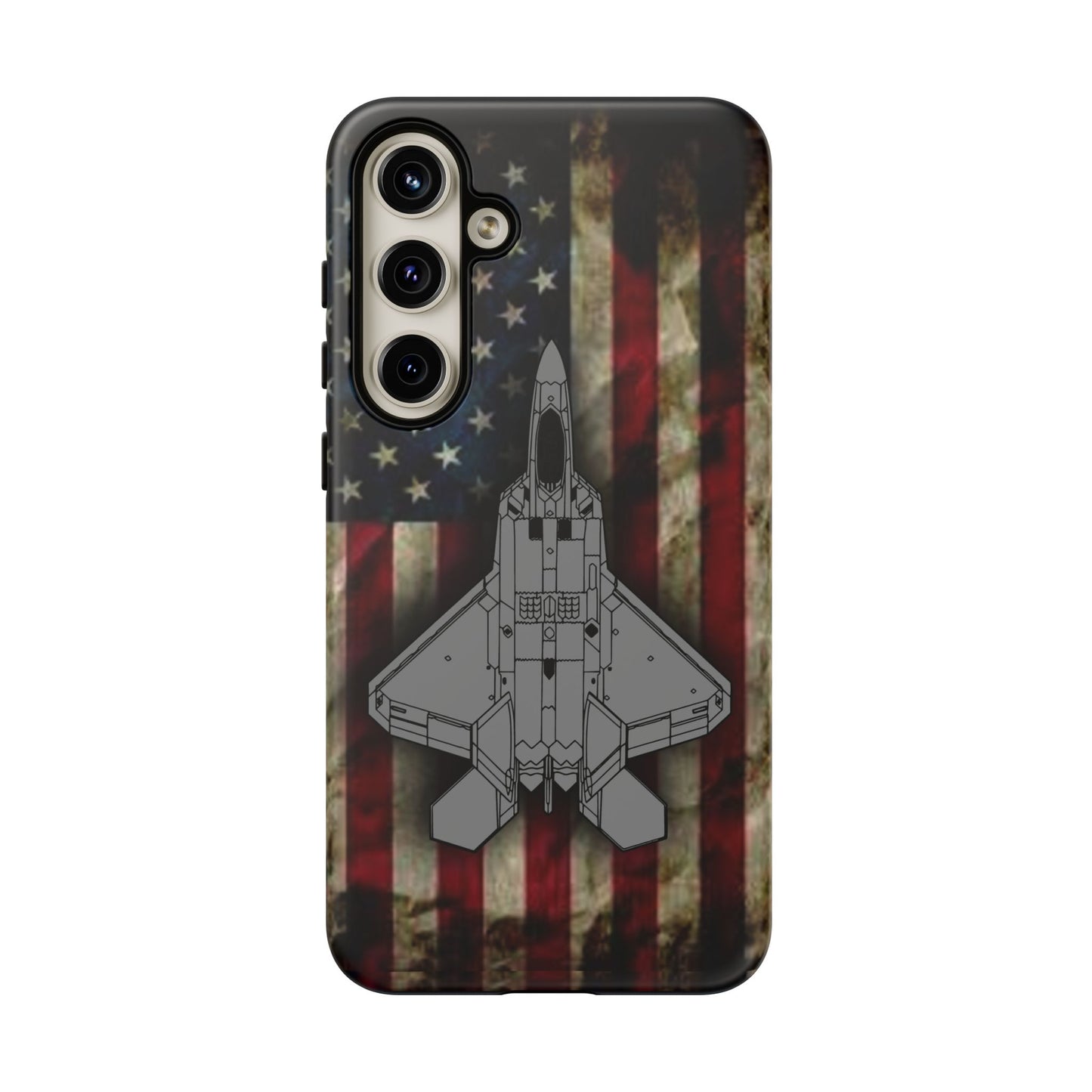 F-22 Old Glory Tough Cases for iPhone, Samsung, Google