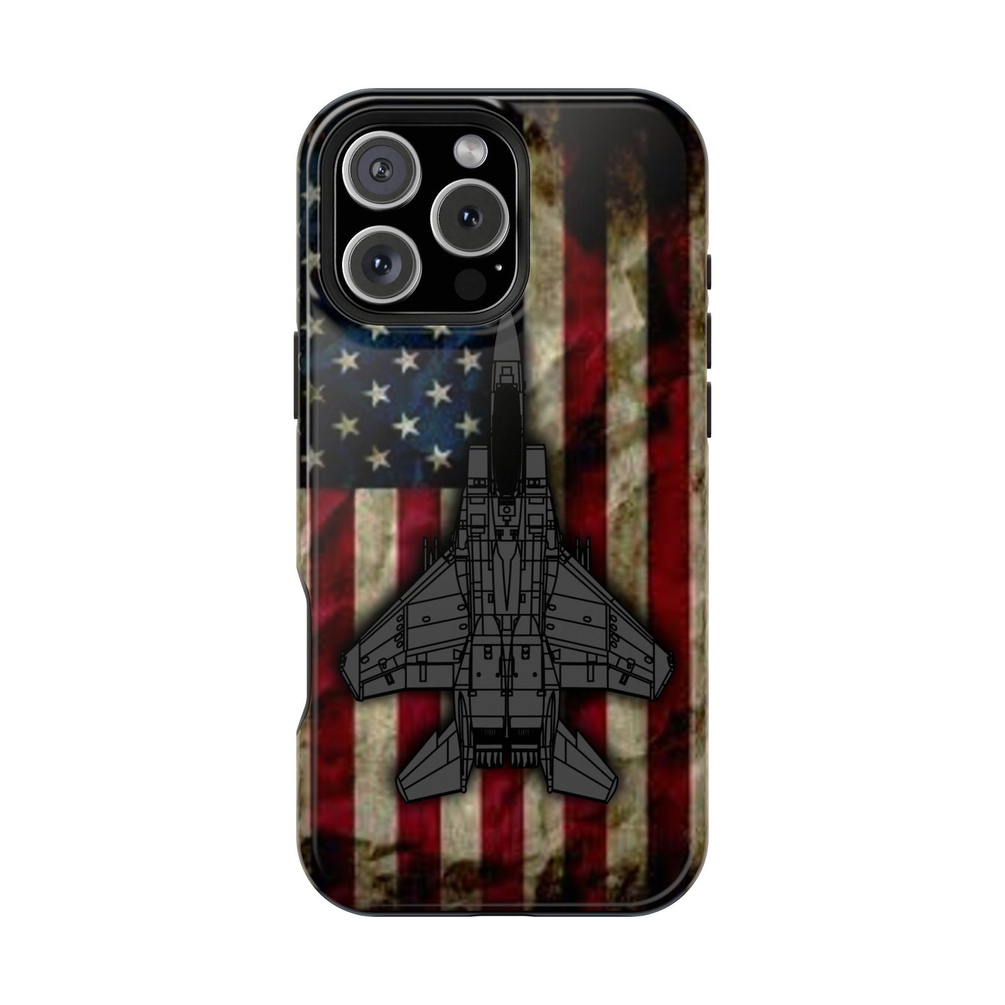 F-15E Old Glory Magnetic Tough Cases for iPhone & Samsung