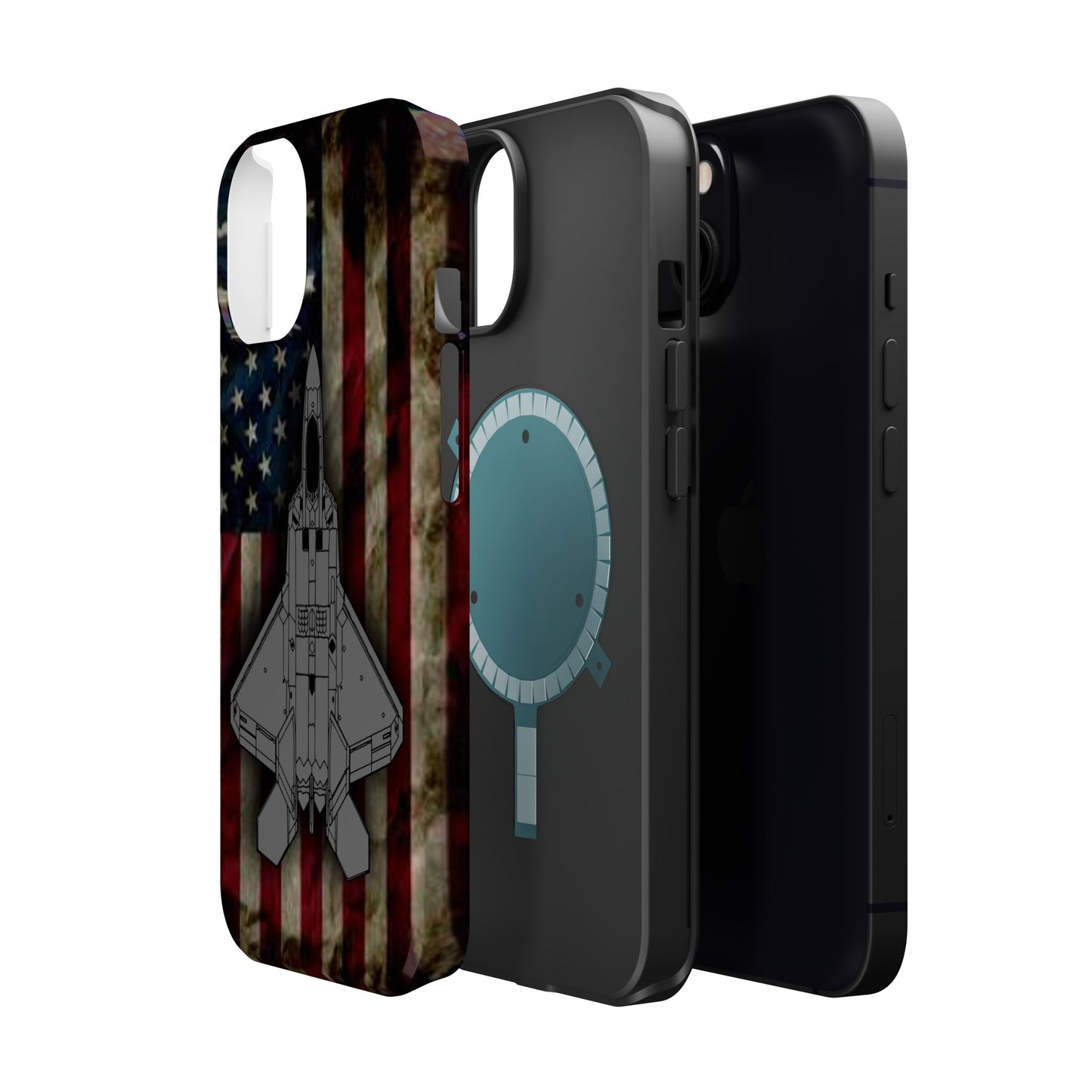 F-22 Old Glory Magnetic Tough Cases for iPhone