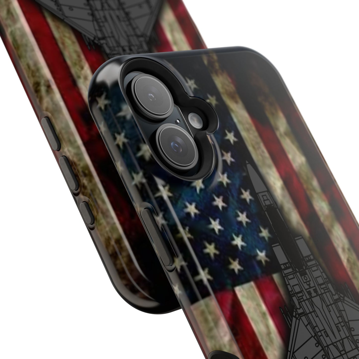 F-15E Old Glory Magnetic Tough Cases for iPhone