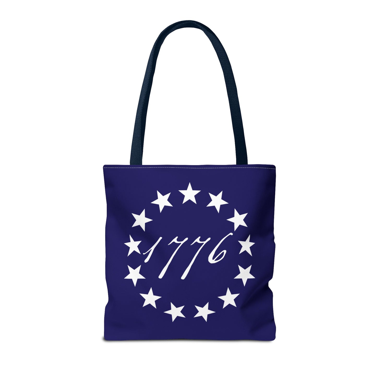 1776 Betsy Ross Flag Tote Bag — Patriotic Independence Day Grocery & Beach Tote