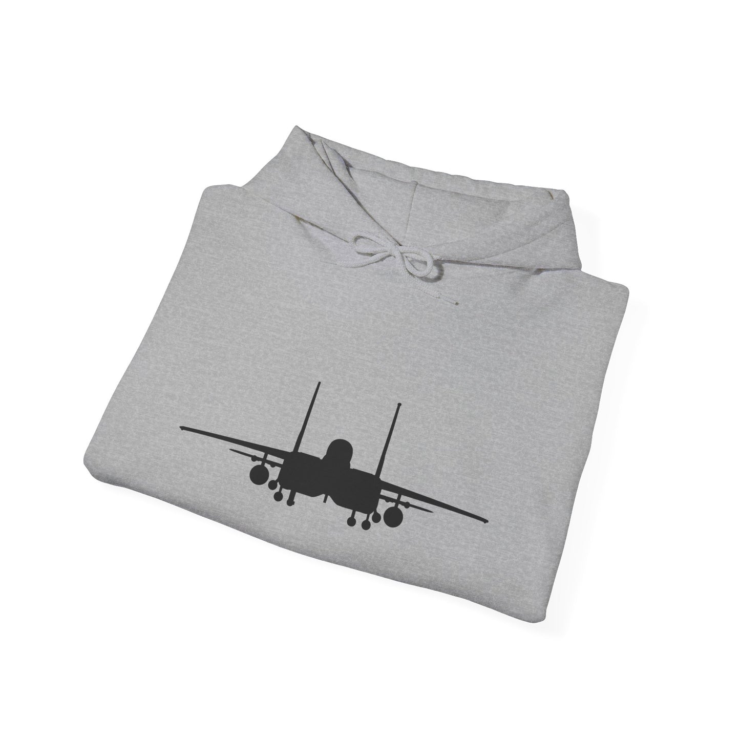 F-15E Front Silhouette Heavy Blend™ Hooded Sweatshirt