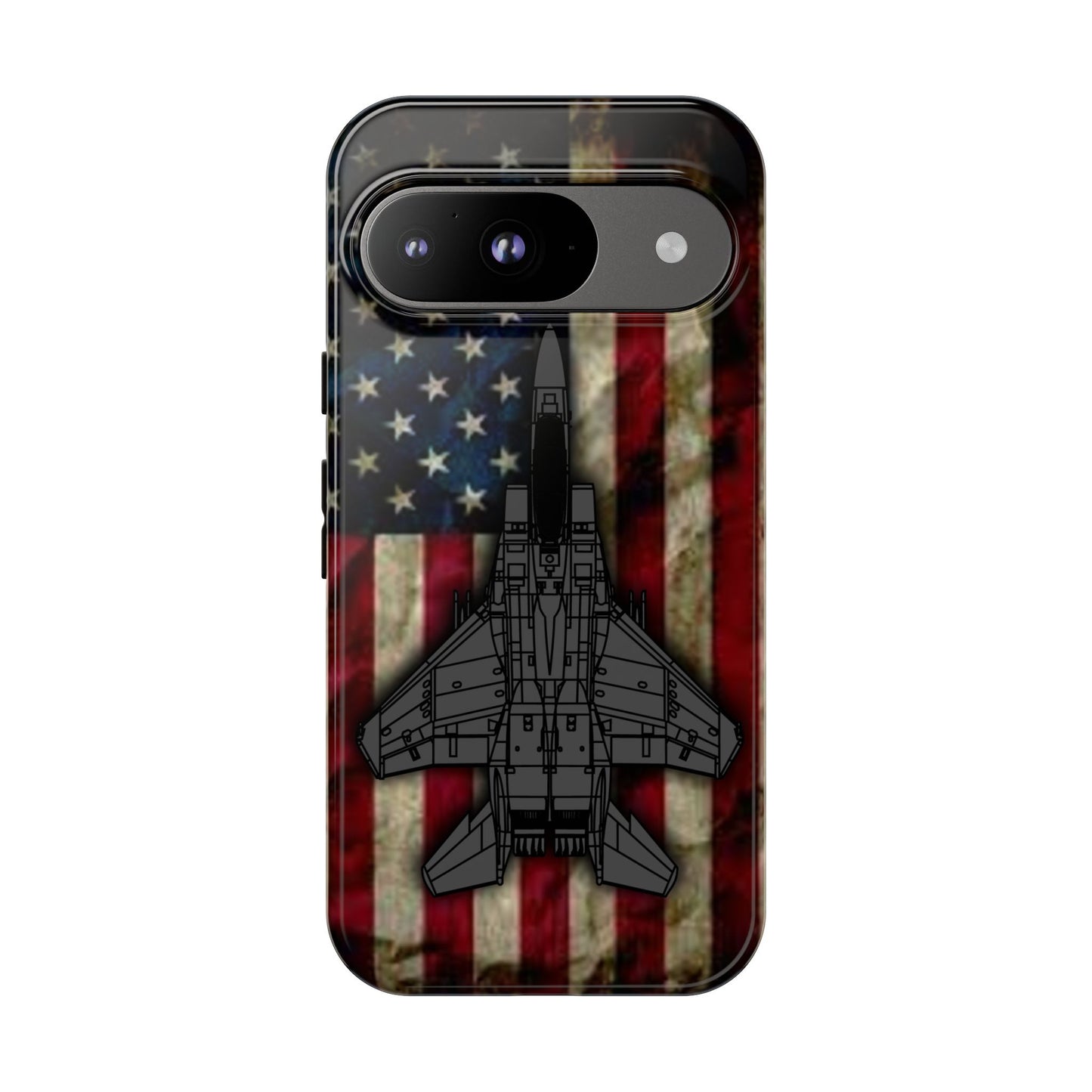 F-15E Old Glory Tough Cases for iPhone, Samsung, Google