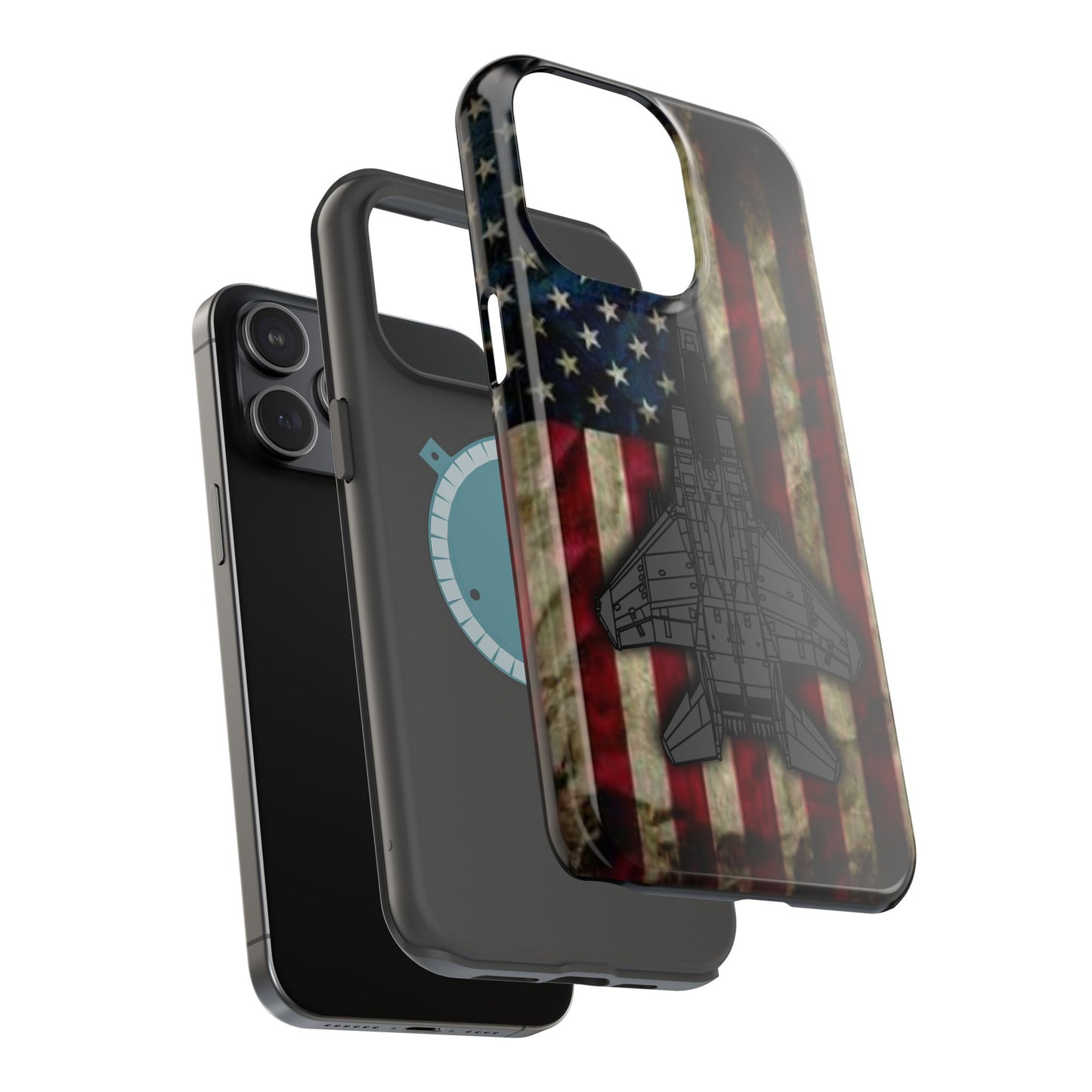 F-15E Old Glory Magnetic Tough Cases for iPhone