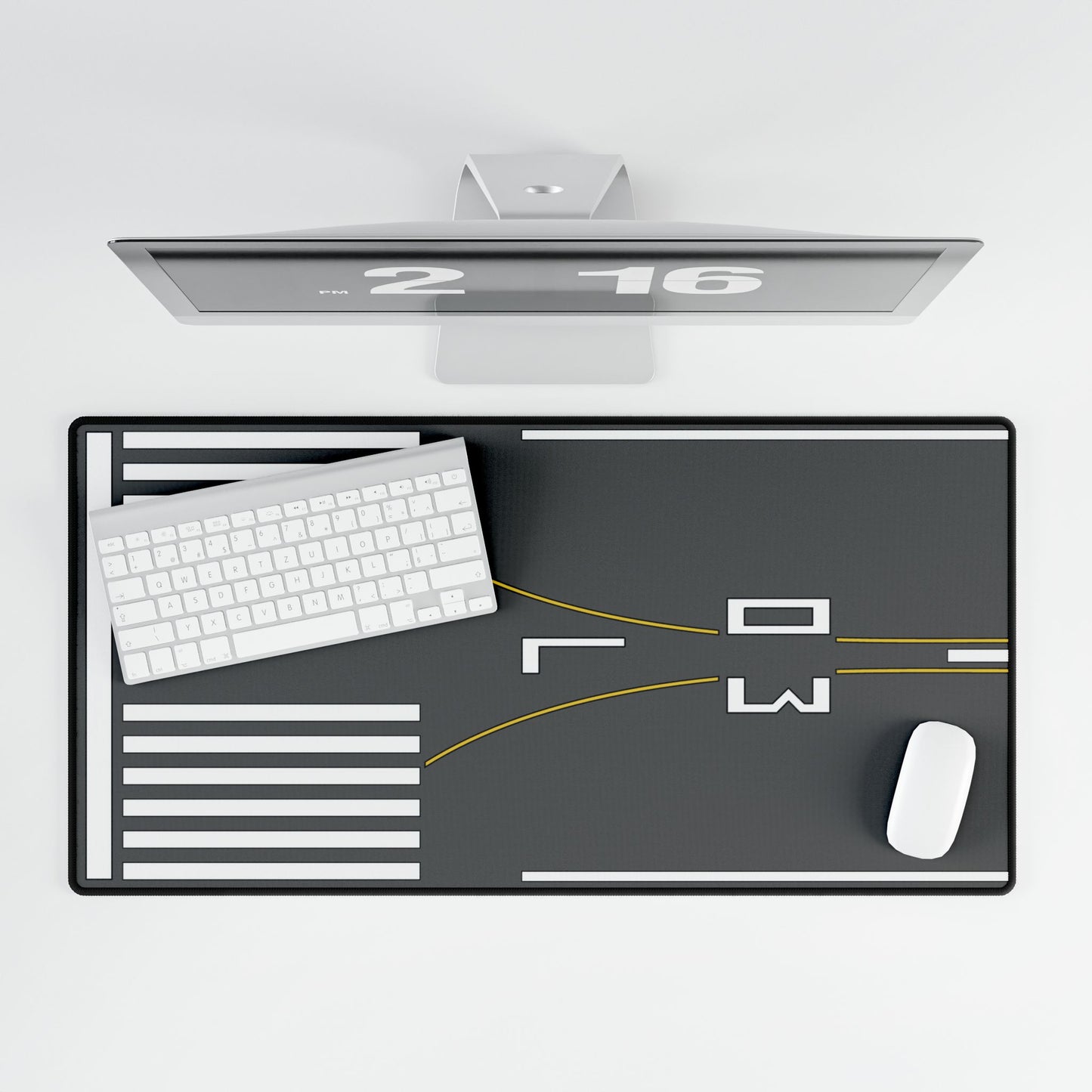 Runway Desk Mat, 31.5" x 15.5"