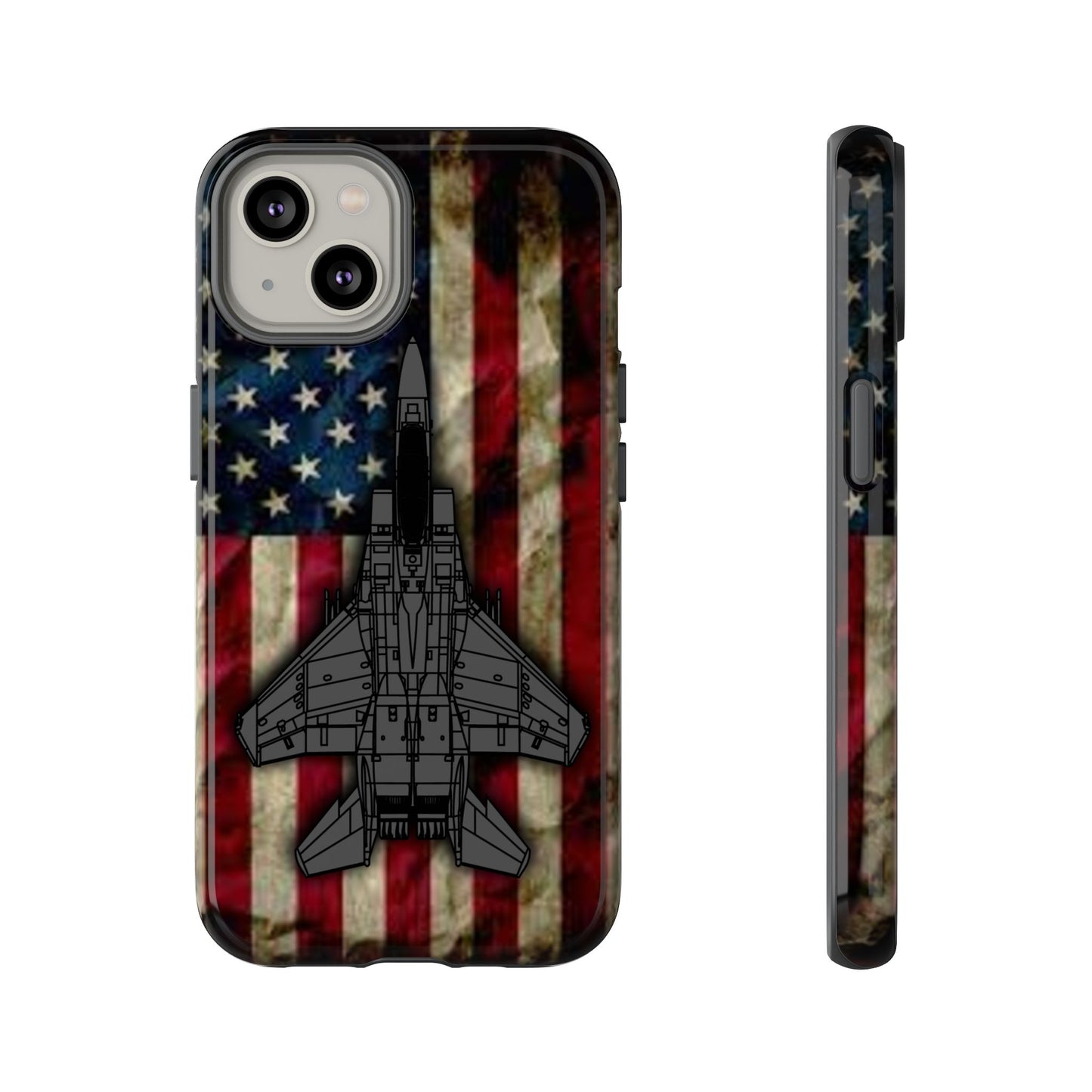 F-15E Old Glory Tough Cases for iPhone, Samsung, Google