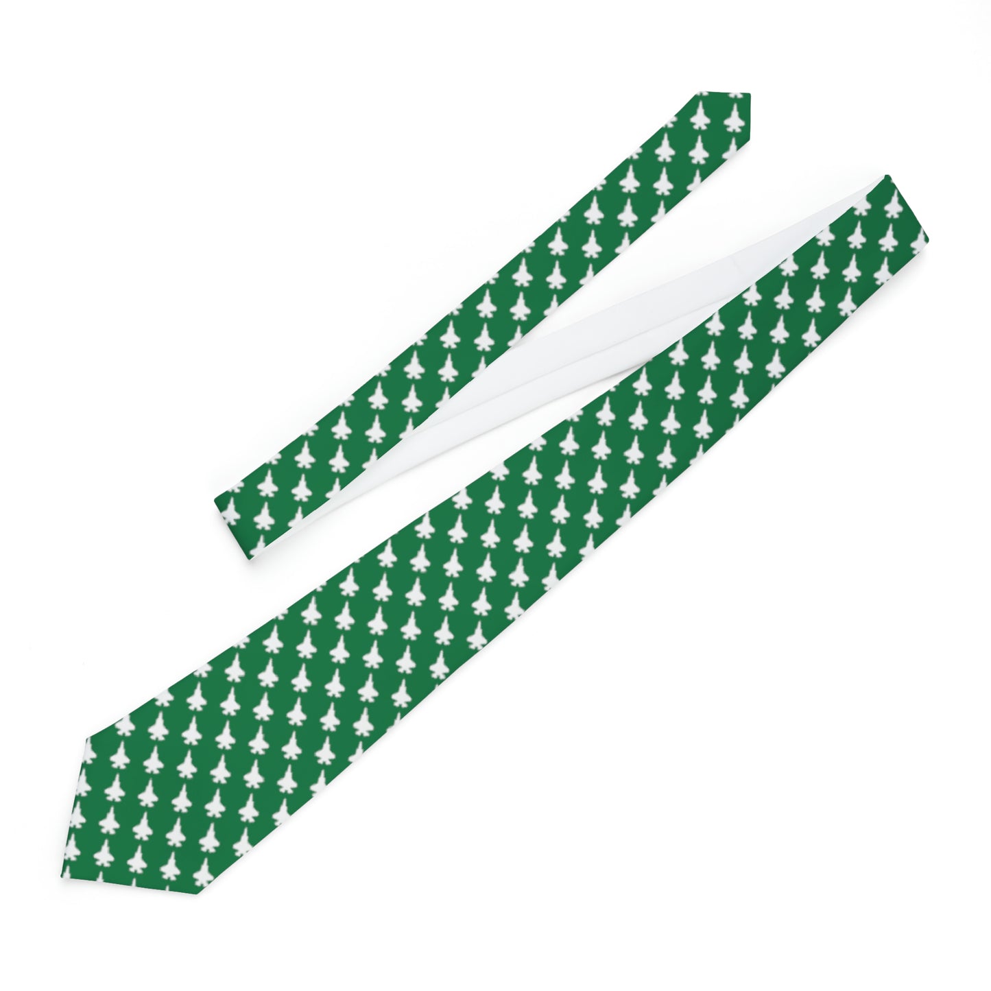 F-35A Necktie, Green/White