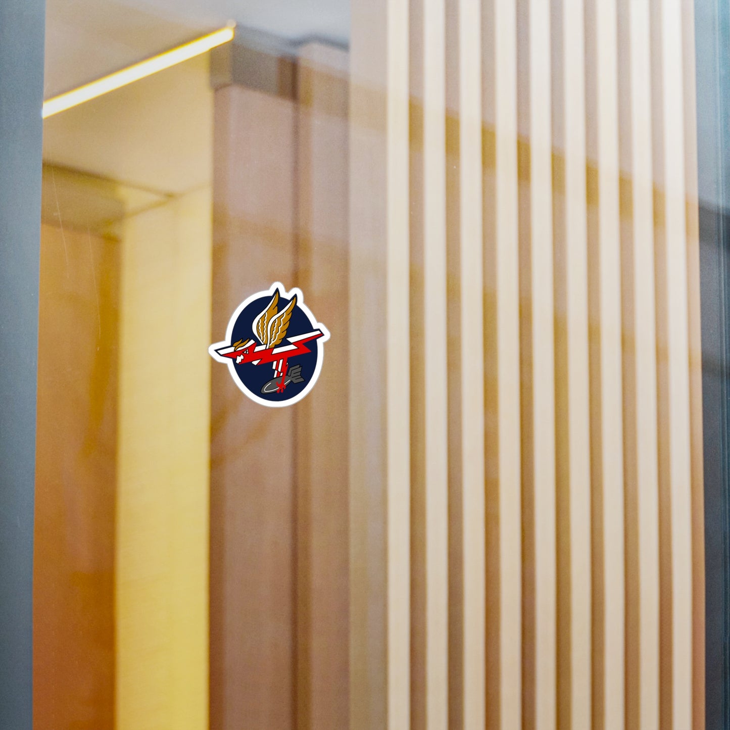 389FS "T-Bolts" Heritage Patch Vinyl Decal
