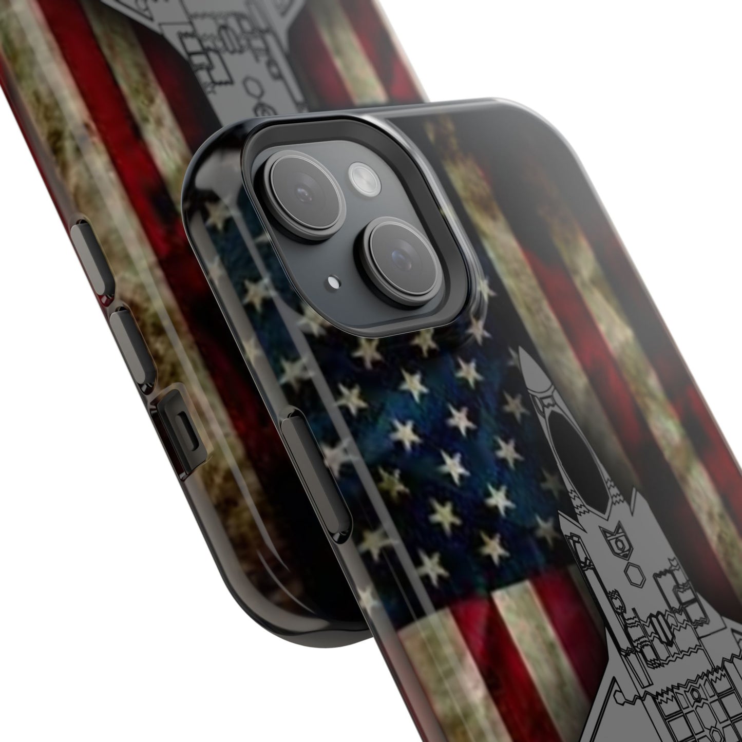 F-35A Old Glory Magnetic Tough Cases for iPhone