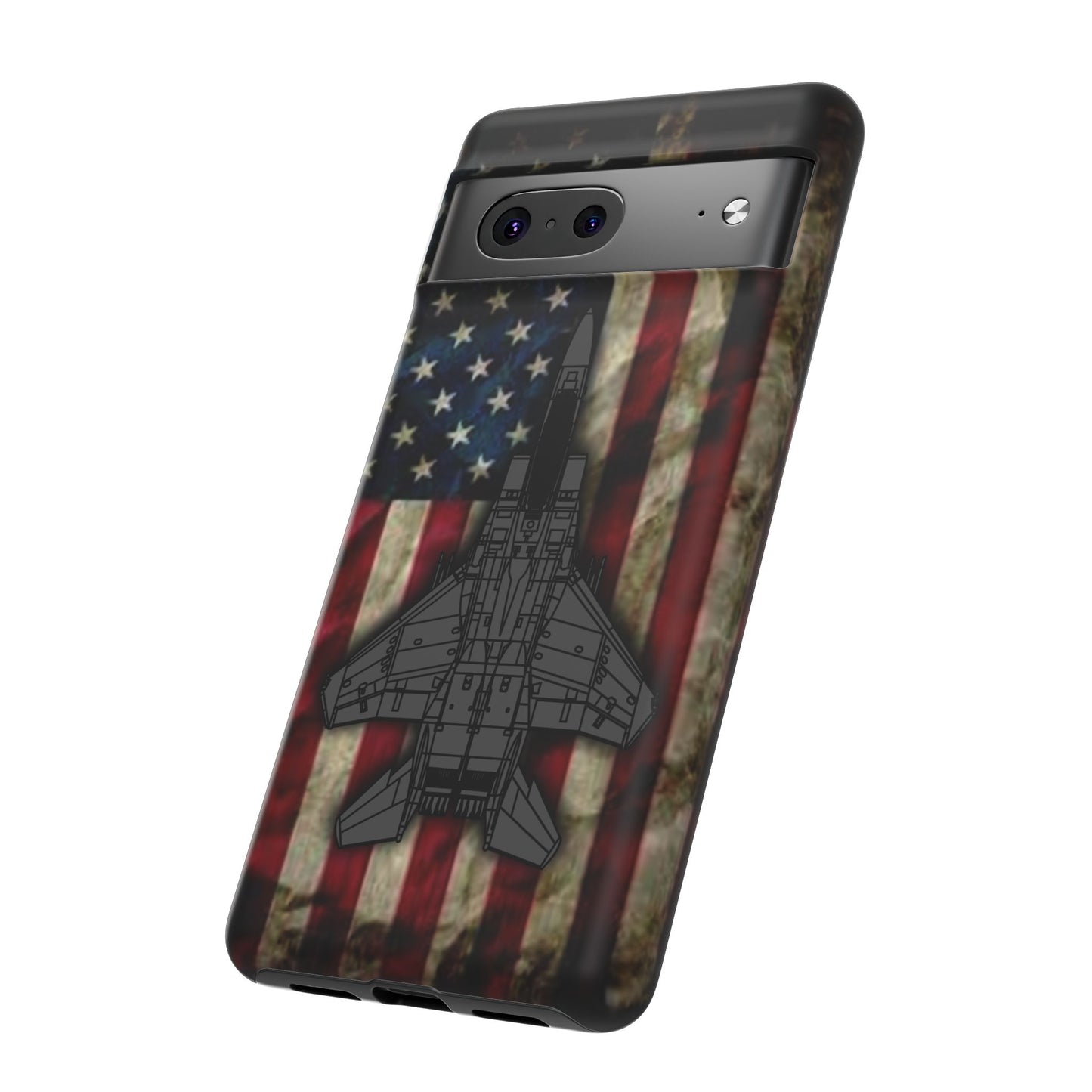 F-15E Old Glory Tough Cases for iPhone, Samsung, Google