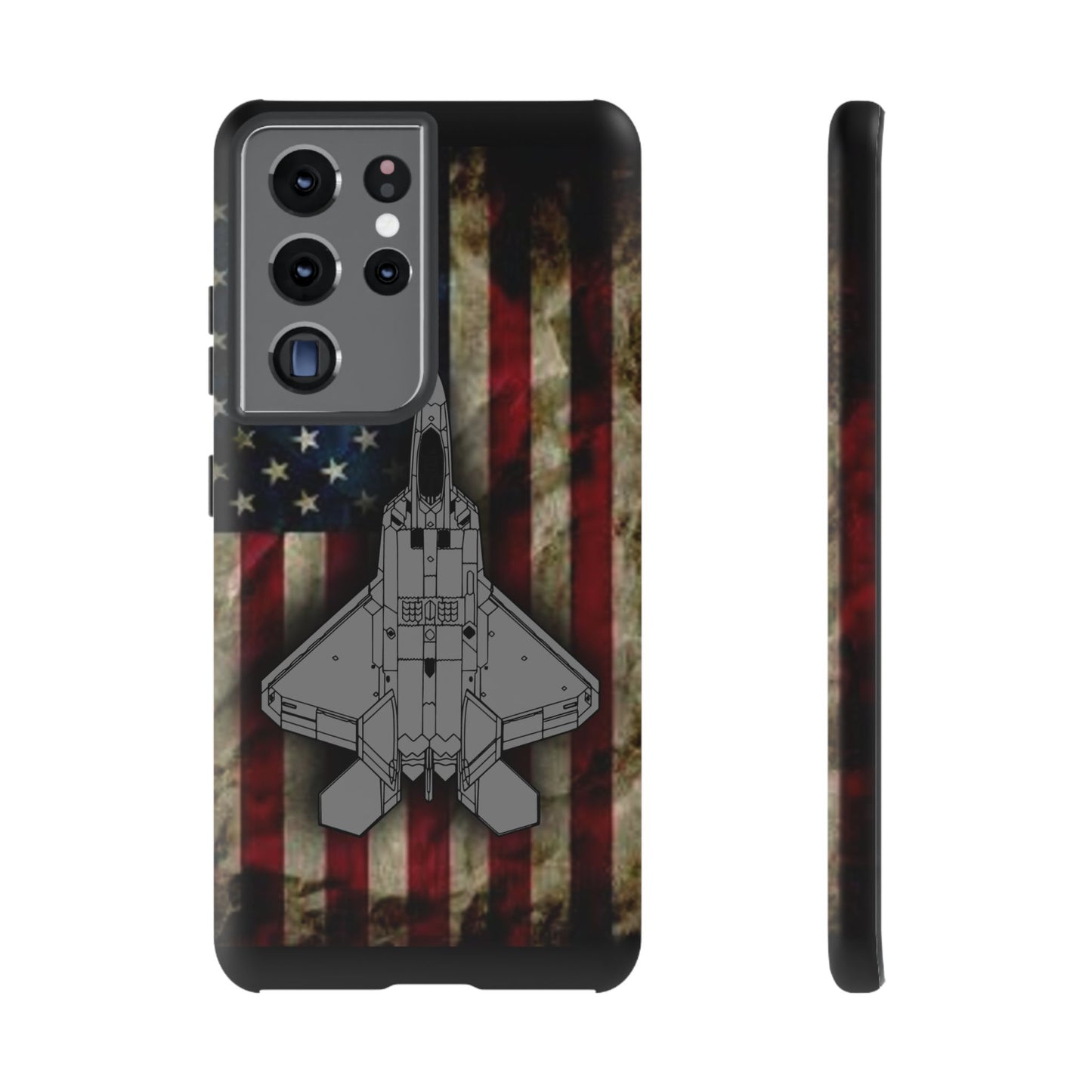 F-22 Old Glory Tough Cases for iPhone, Samsung, Google