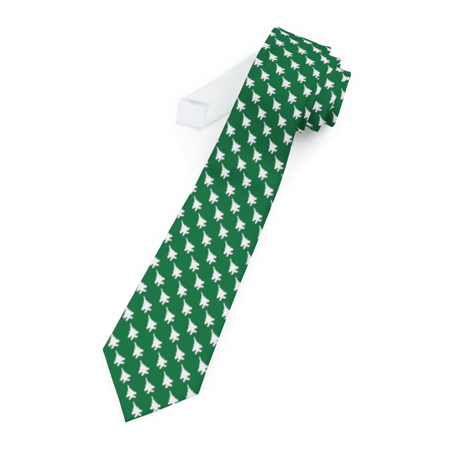 F-15E Necktie, Green/White