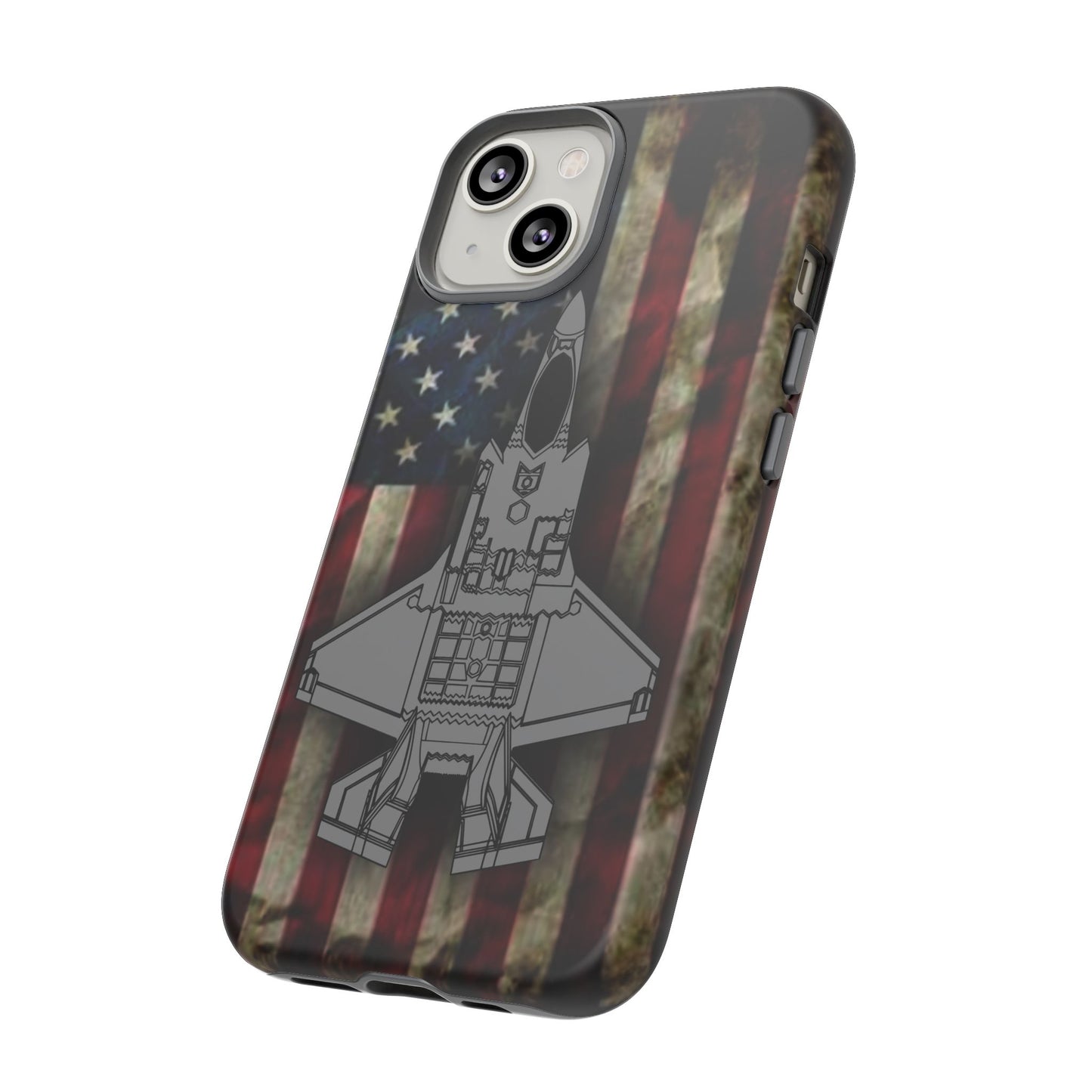 F-35A Old Glory Tough Cases for iPhone, Samsung, Google