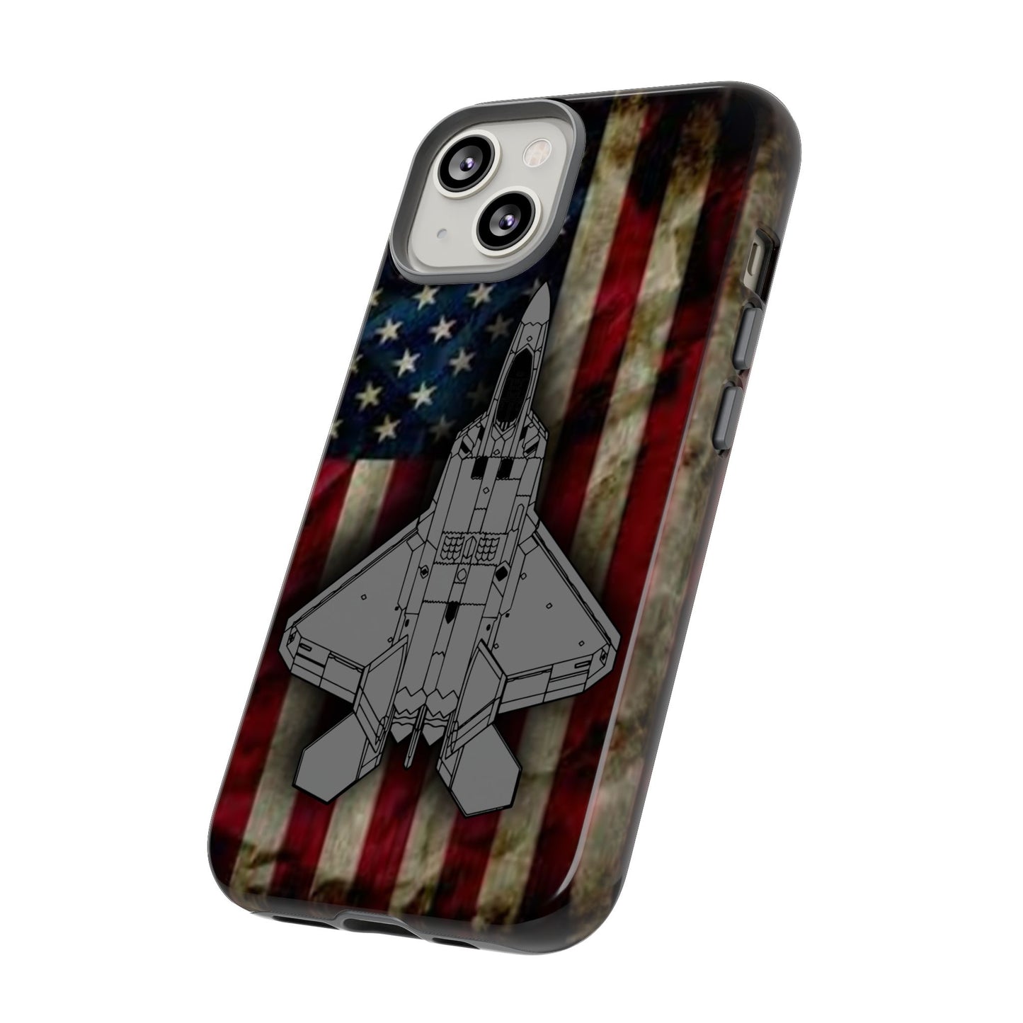 F-22 Old Glory Tough Cases for iPhone, Samsung, Google