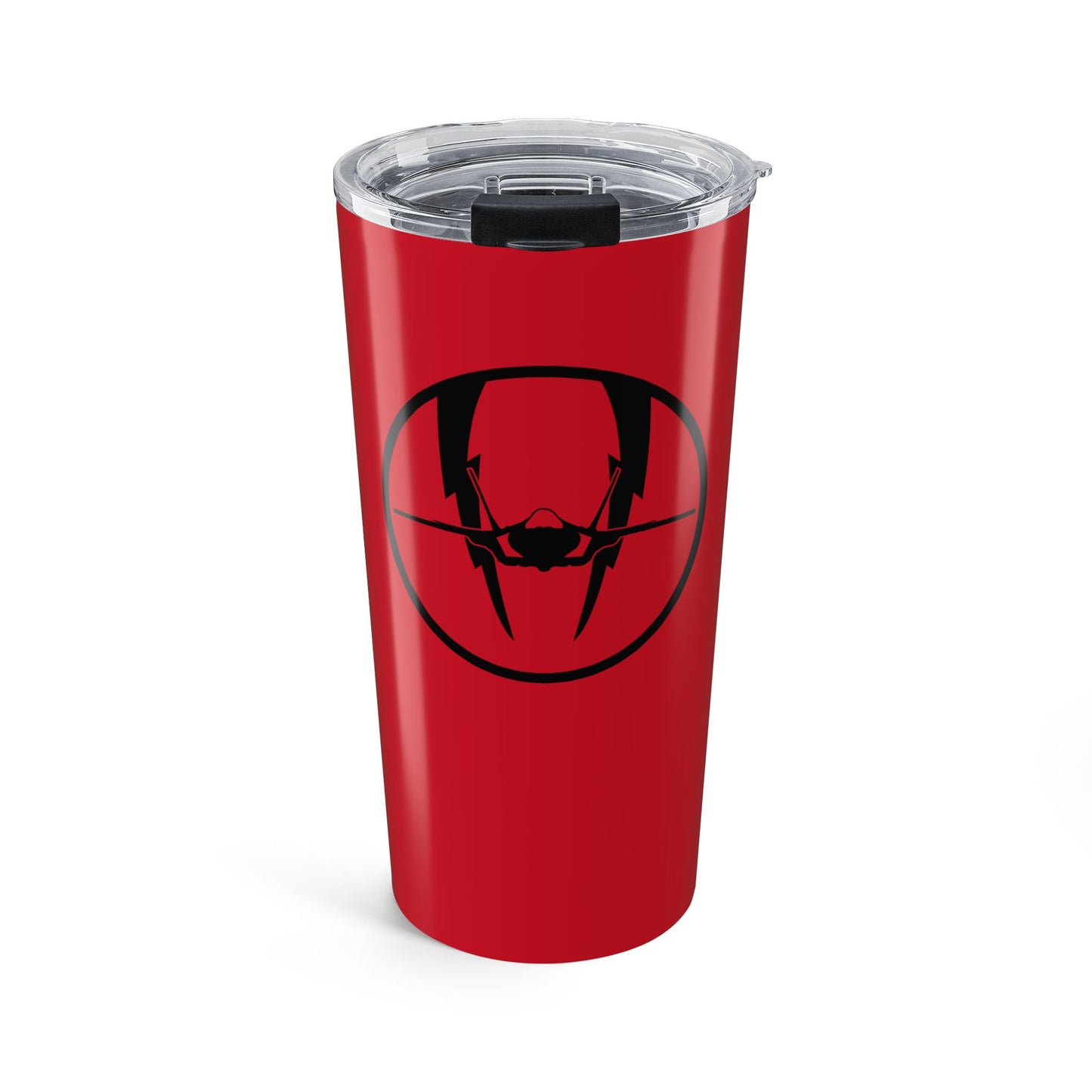 Tumbler 20oz, Dark Red, F-35 Lightning II
