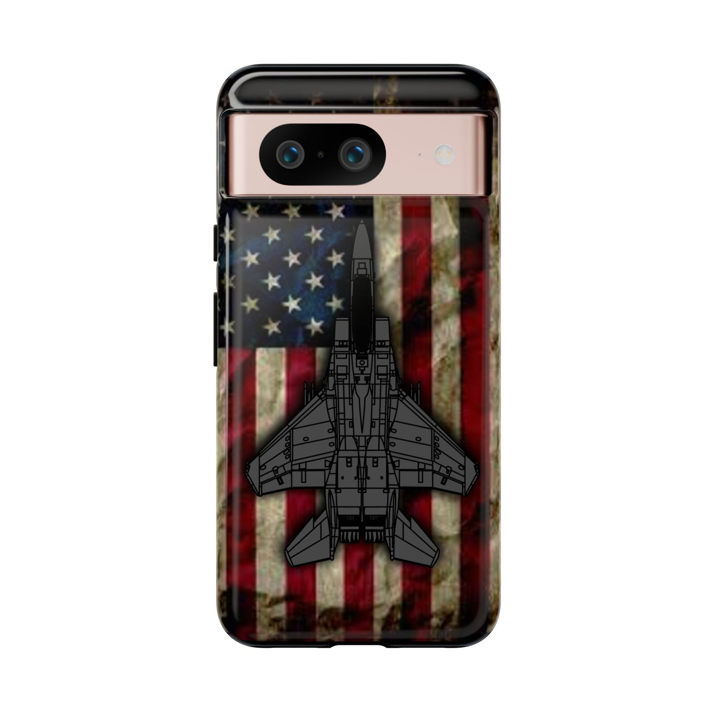 F-15E Old Glory Tough Cases for iPhone, Samsung, Google