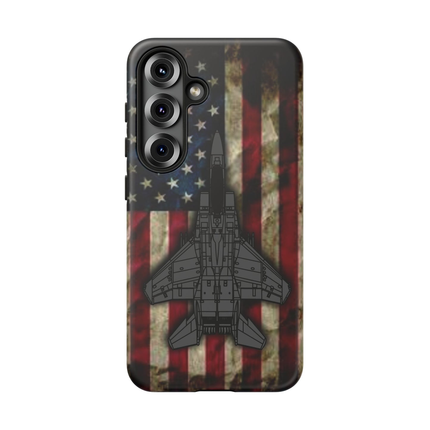 F-15E Old Glory Tough Cases for iPhone, Samsung, Google
