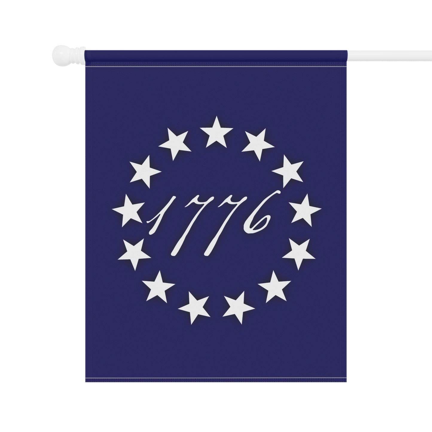 1776 Garden Flag – "America 250th Anniversary" Decorative House Banner