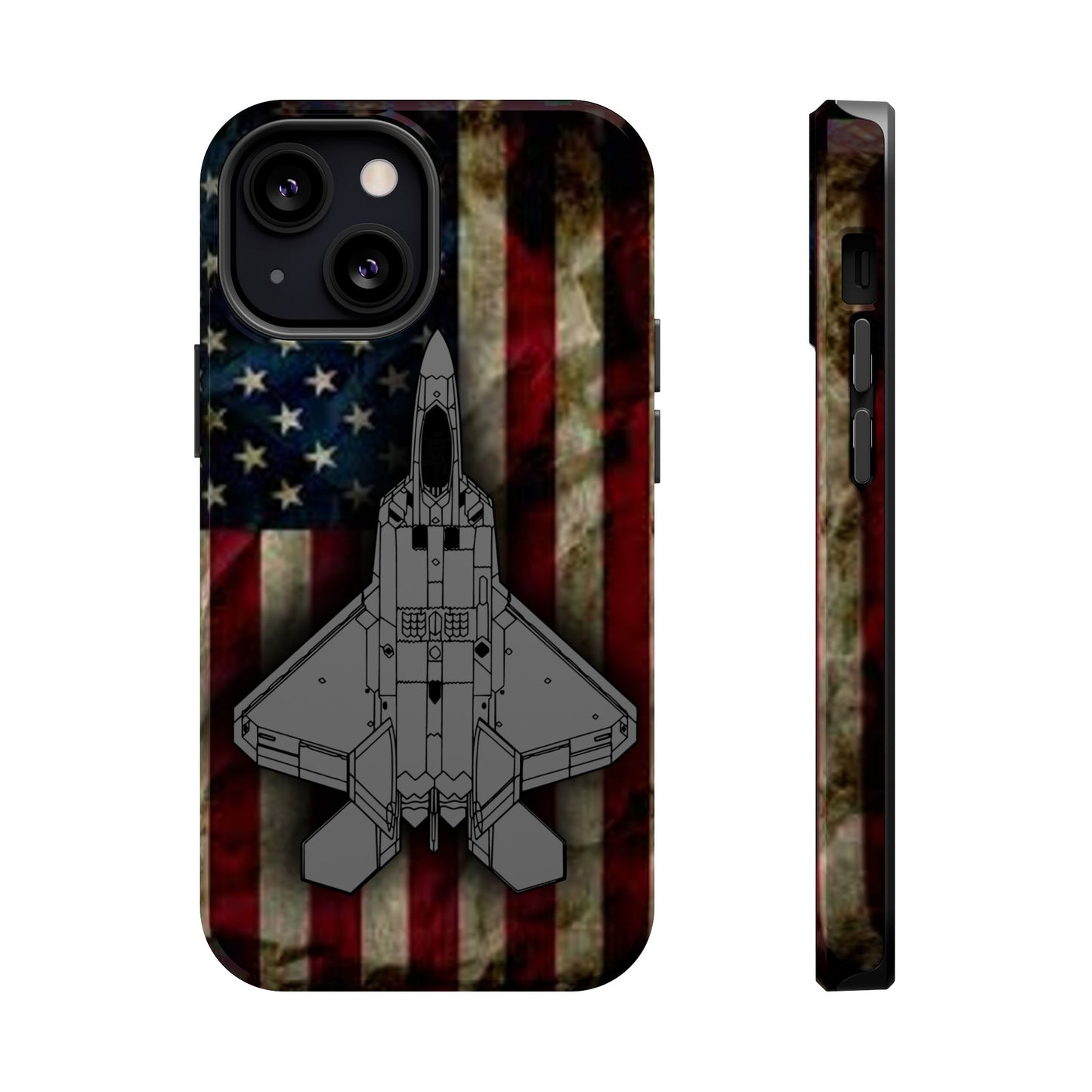 F-22 Old Glory Magnetic Tough Cases for iPhone