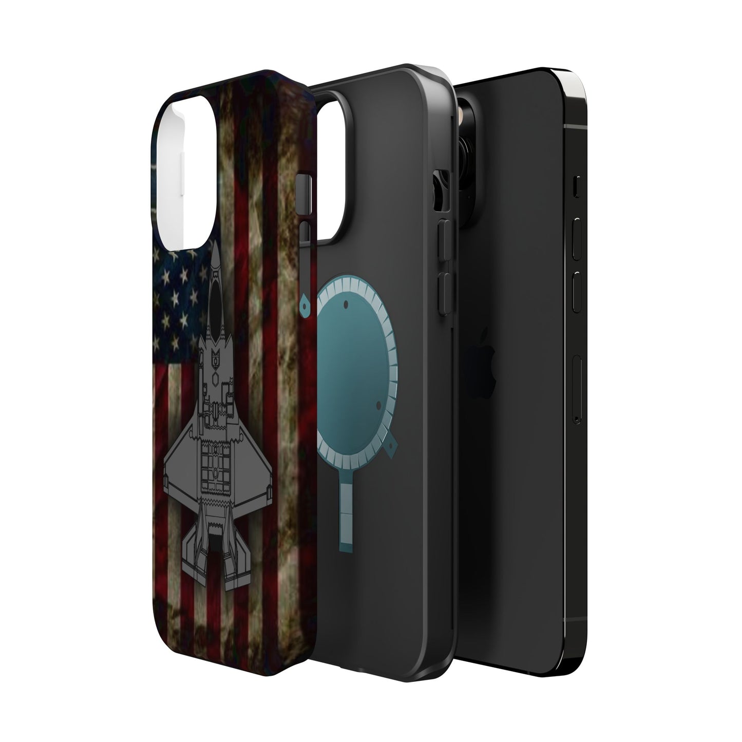 F-35A Old Glory Magnetic Tough Cases for iPhone