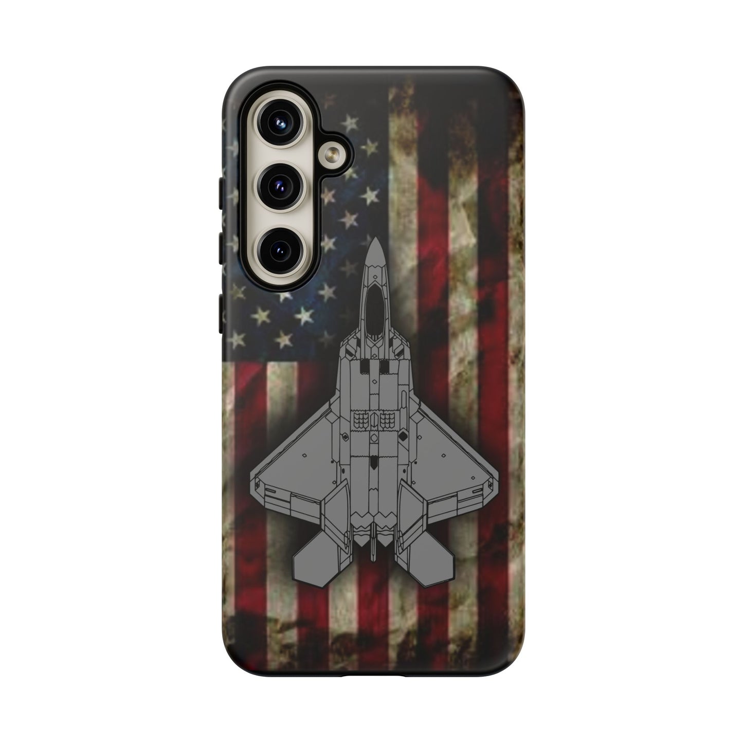 F-22 Old Glory Tough Cases for iPhone, Samsung, Google