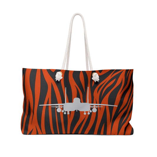 F-15E Silhouette Weekender Bag, Tiger Stripe