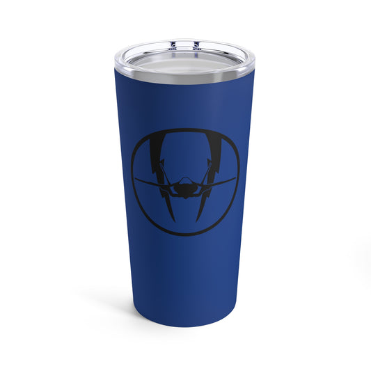 Tumbler 20oz, Dark Blue, F-35 Lightning II