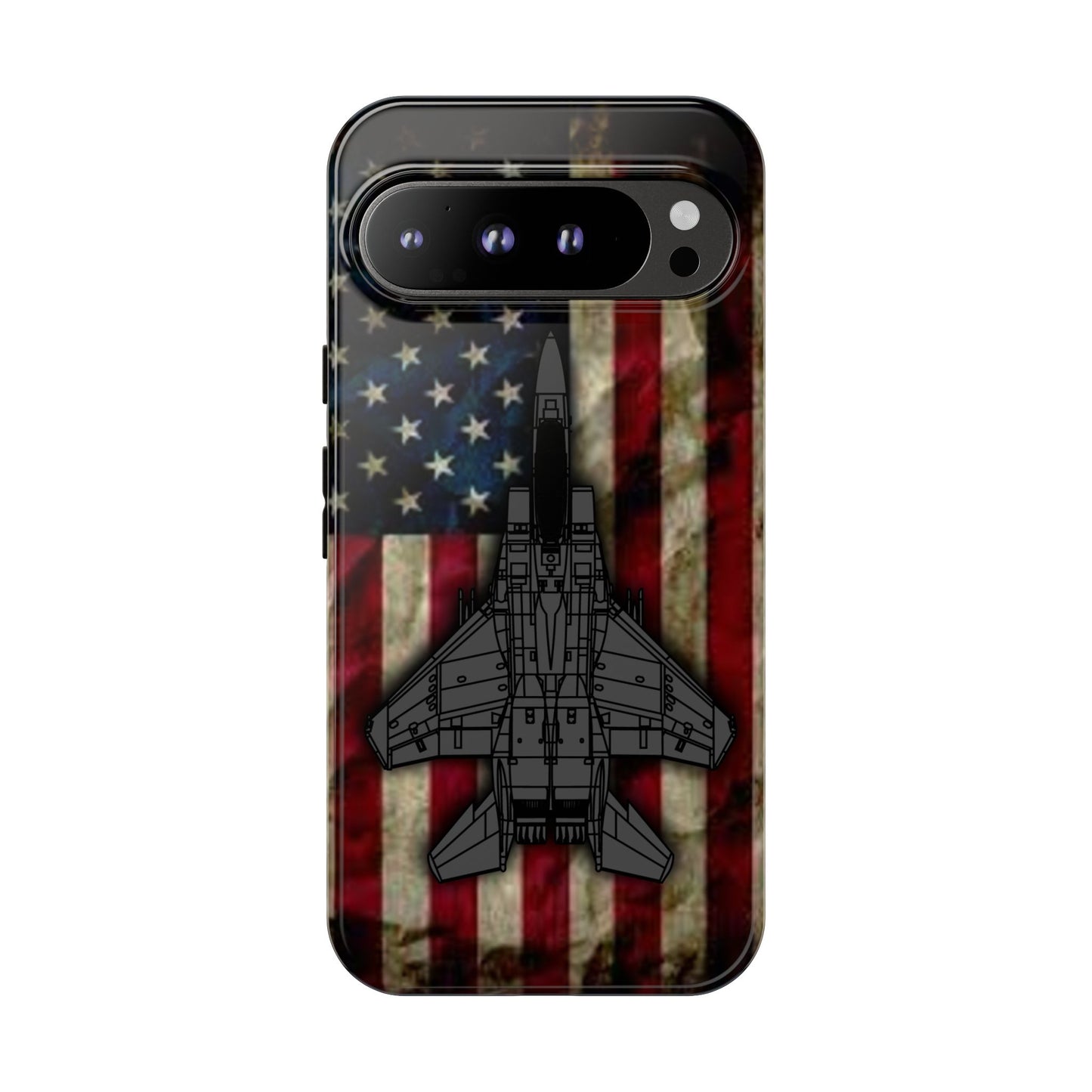 F-15E Old Glory Tough Cases for iPhone, Samsung, Google