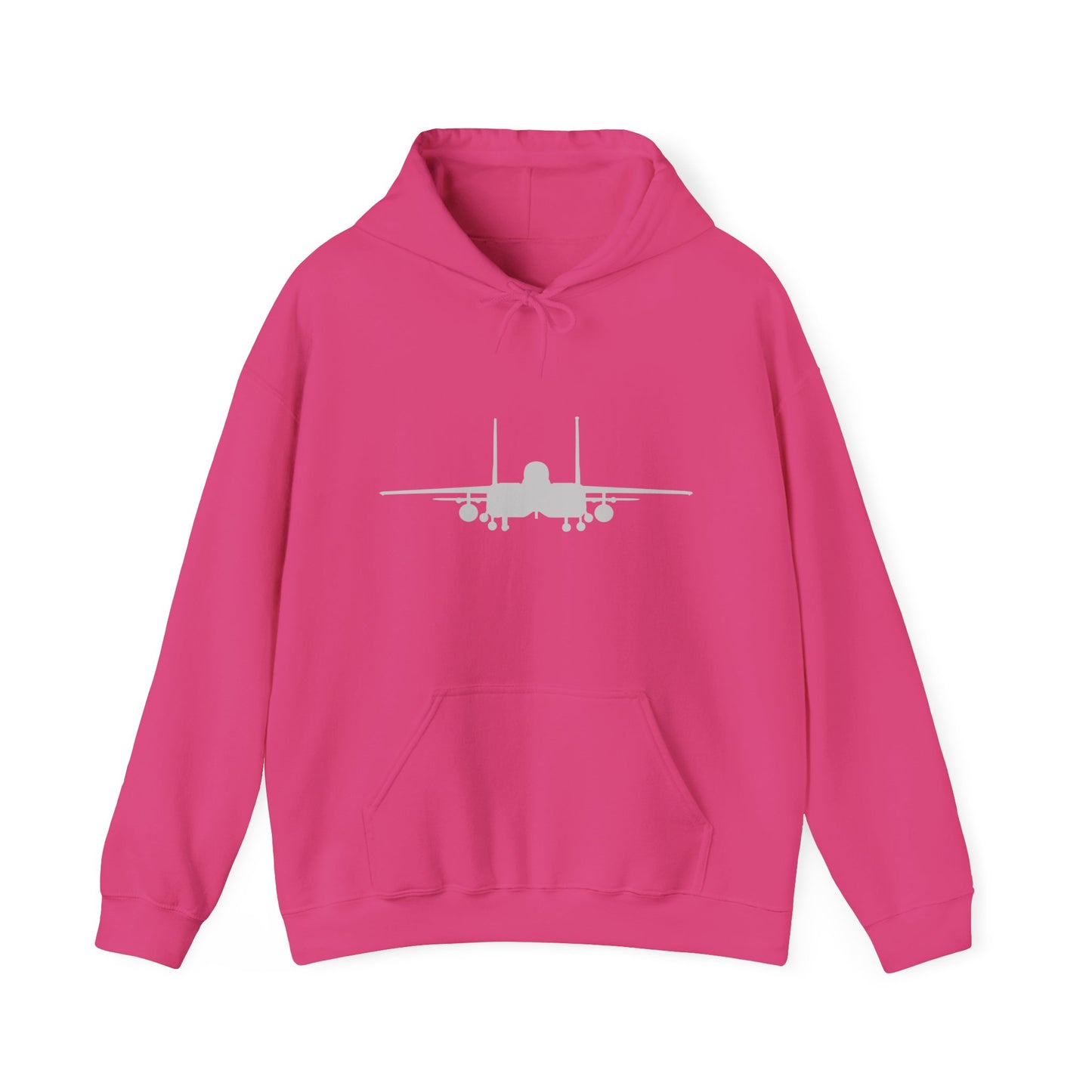 F-15E Front Silhouette Heavy Blend™ Hooded Sweatshirt