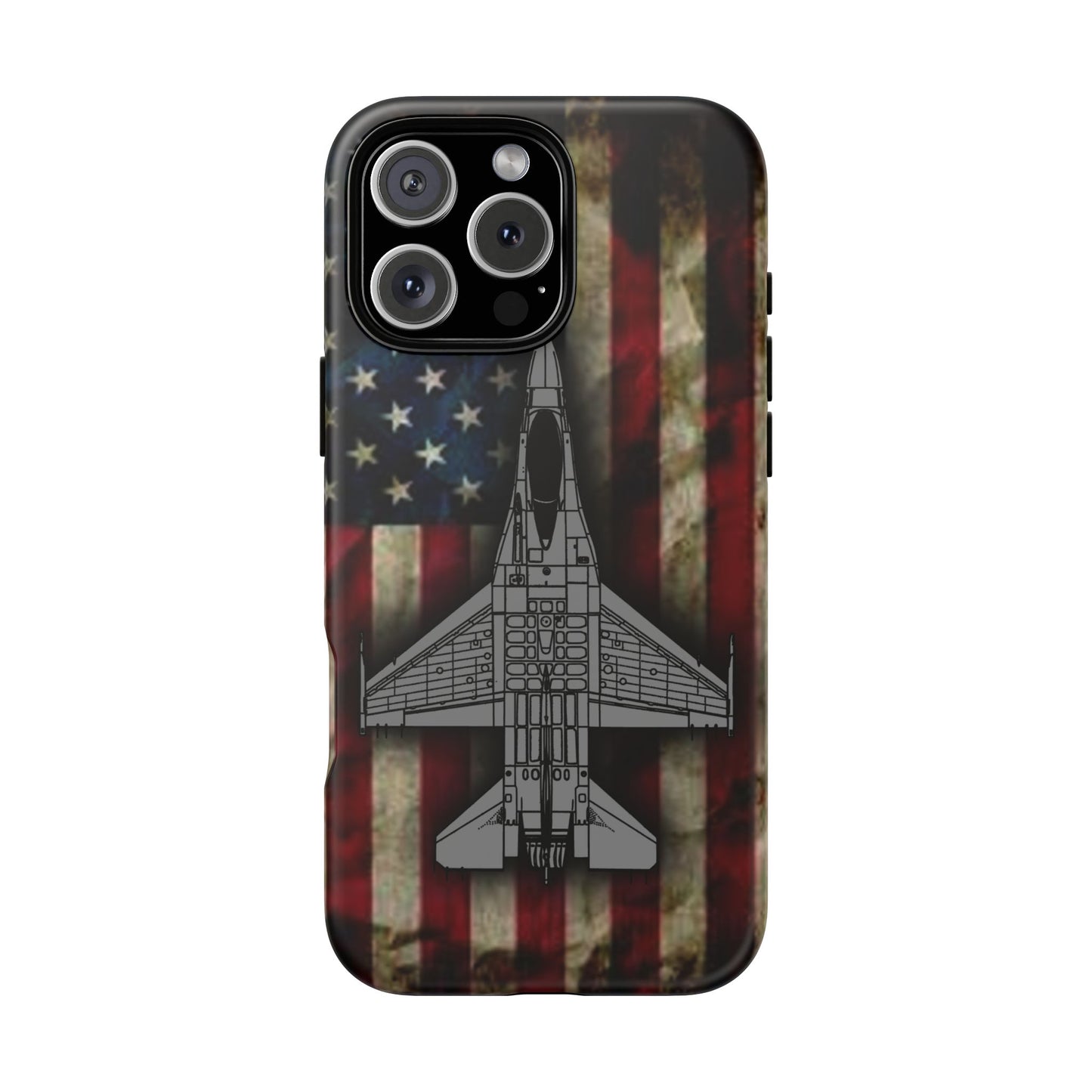 F-16 Old Glory Tough Cases for iPhone, Samsung, Google