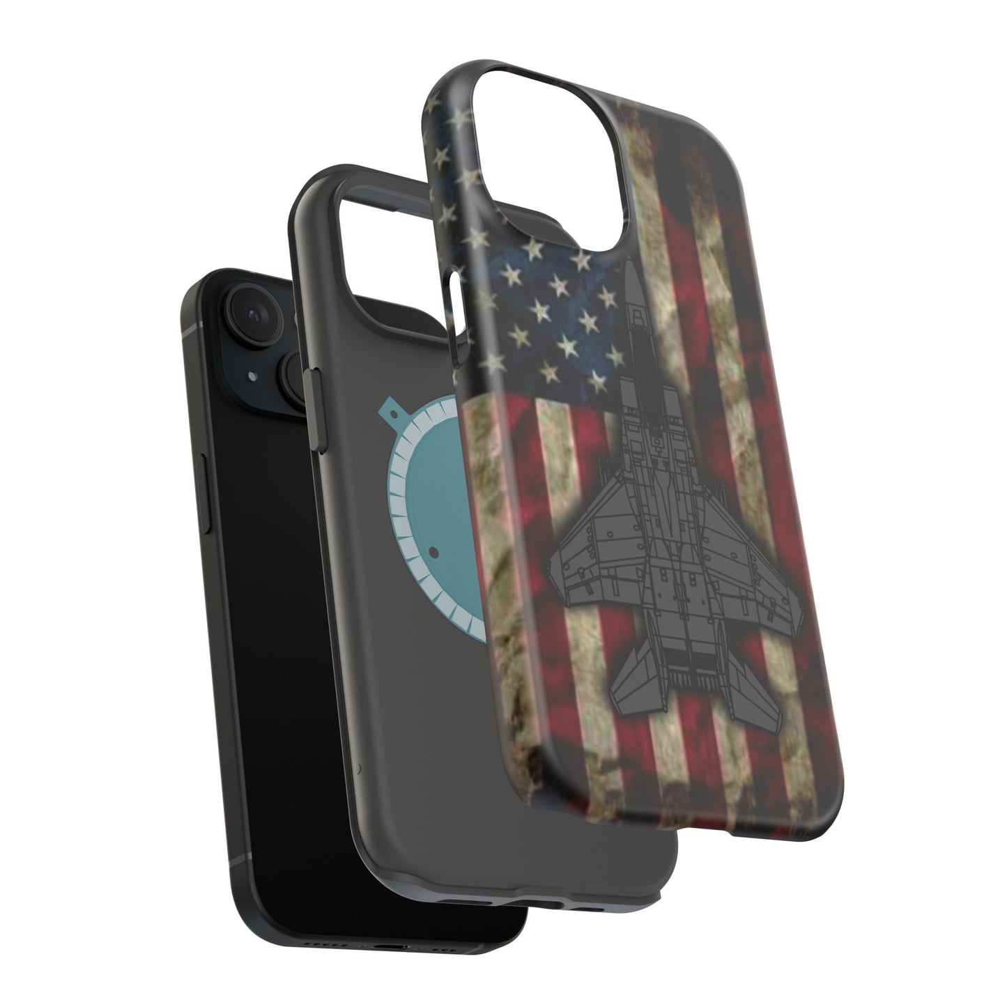 F-15E Old Glory Magnetic Tough Cases for iPhone