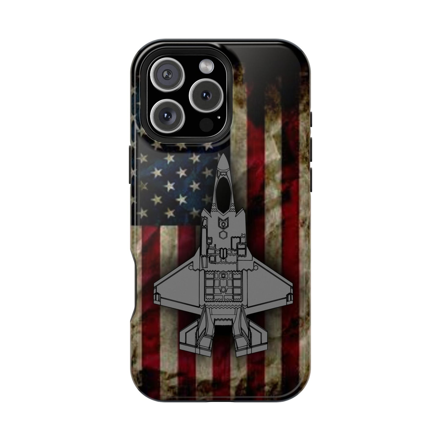 F-35A Old Glory Magnetic Tough Cases for iPhone & Samsung