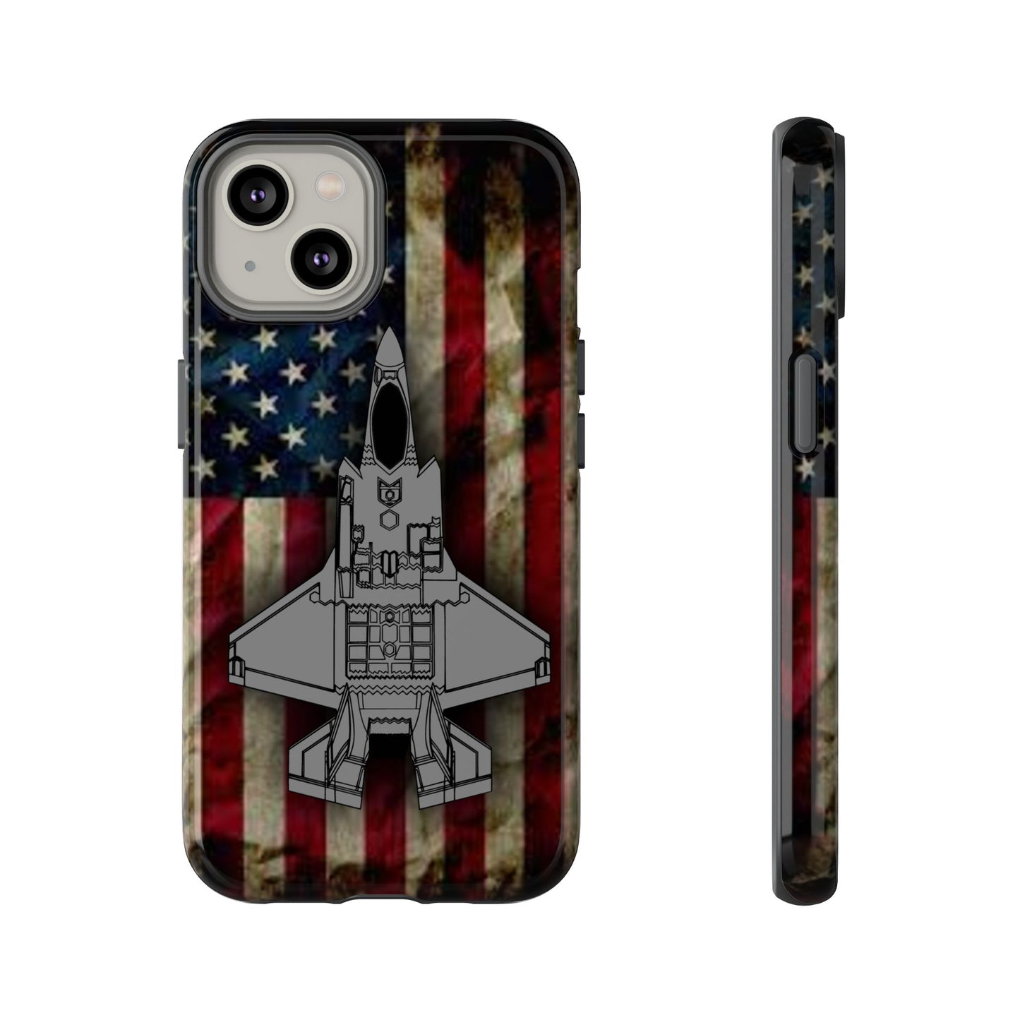 F-35A Old Glory Tough Cases for iPhone, Samsung, Google