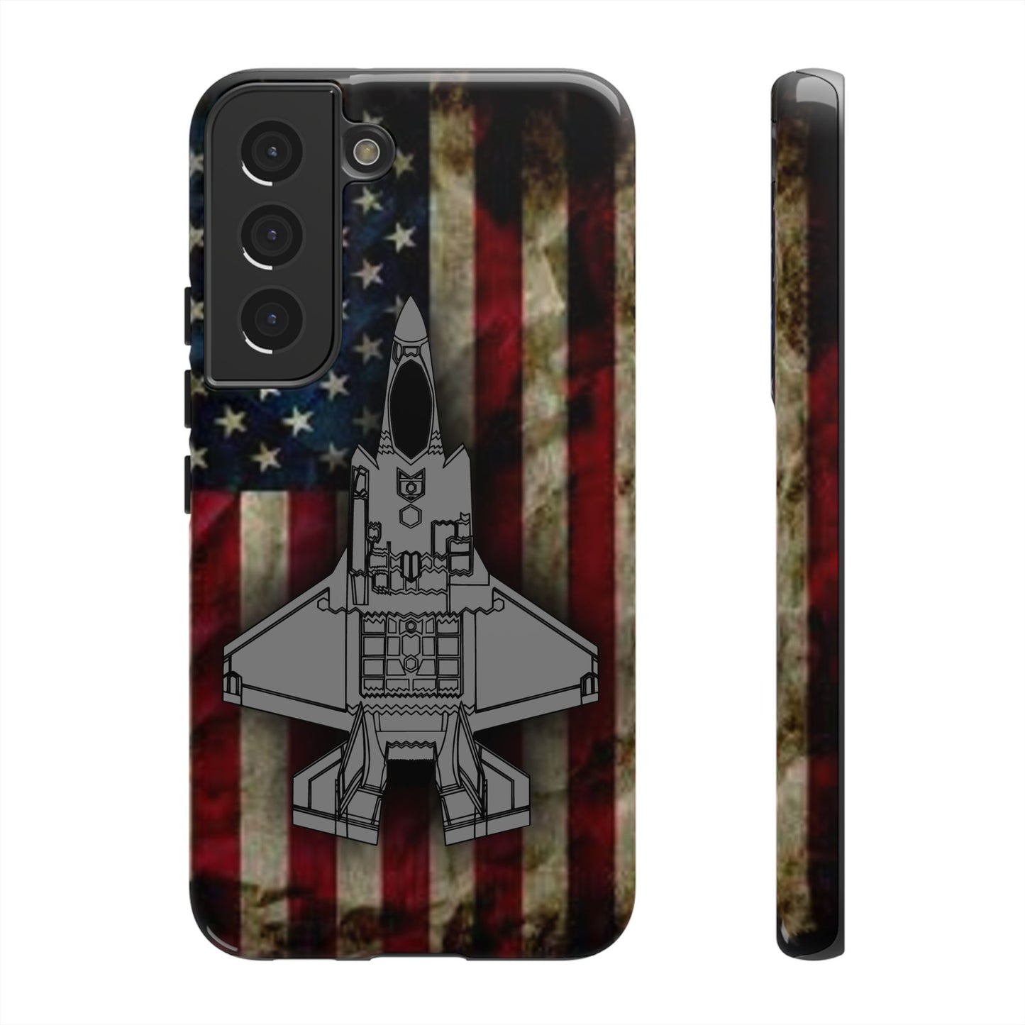 F-35A Old Glory Tough Cases for iPhone, Samsung, Google