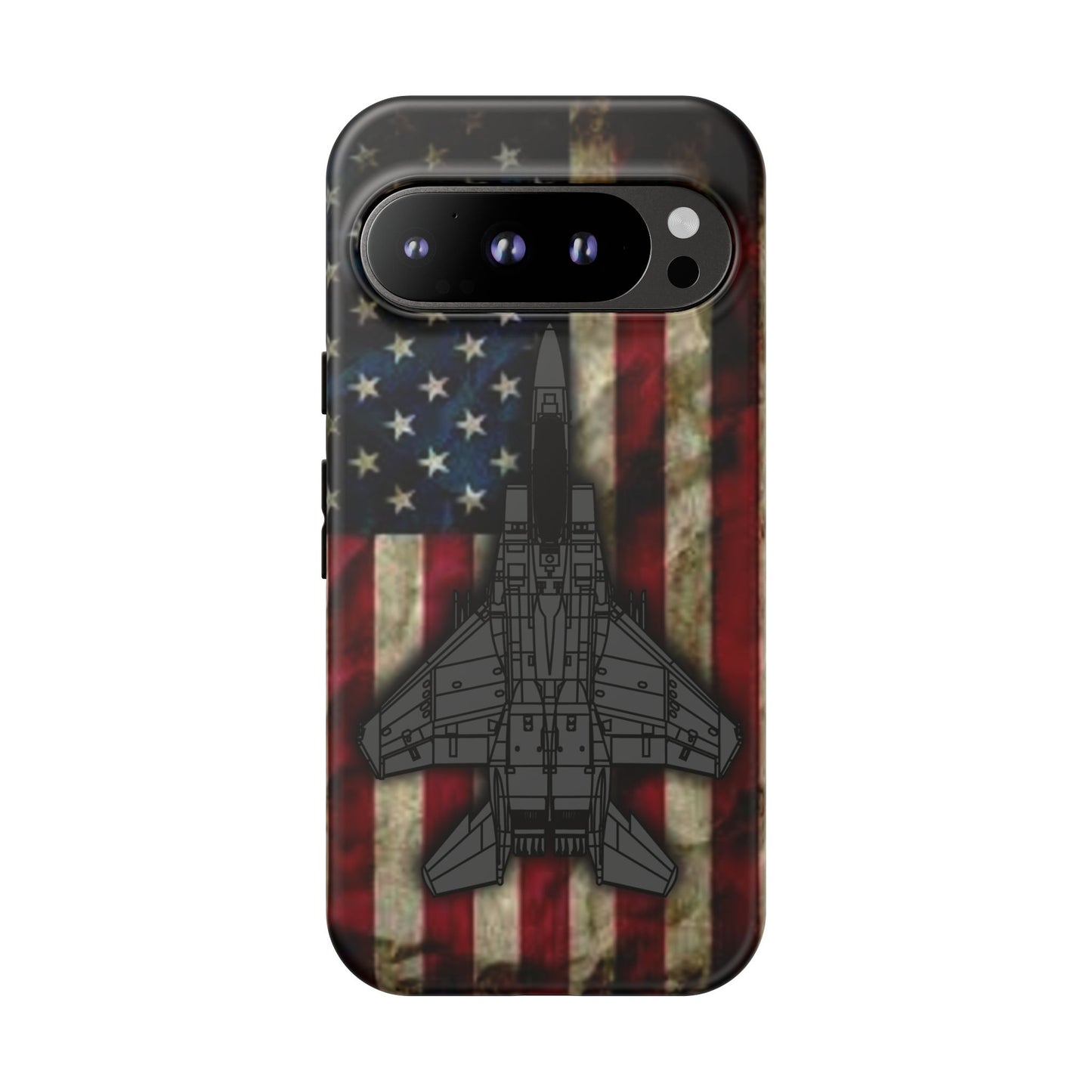 F-15E Old Glory Tough Cases for iPhone, Samsung, Google