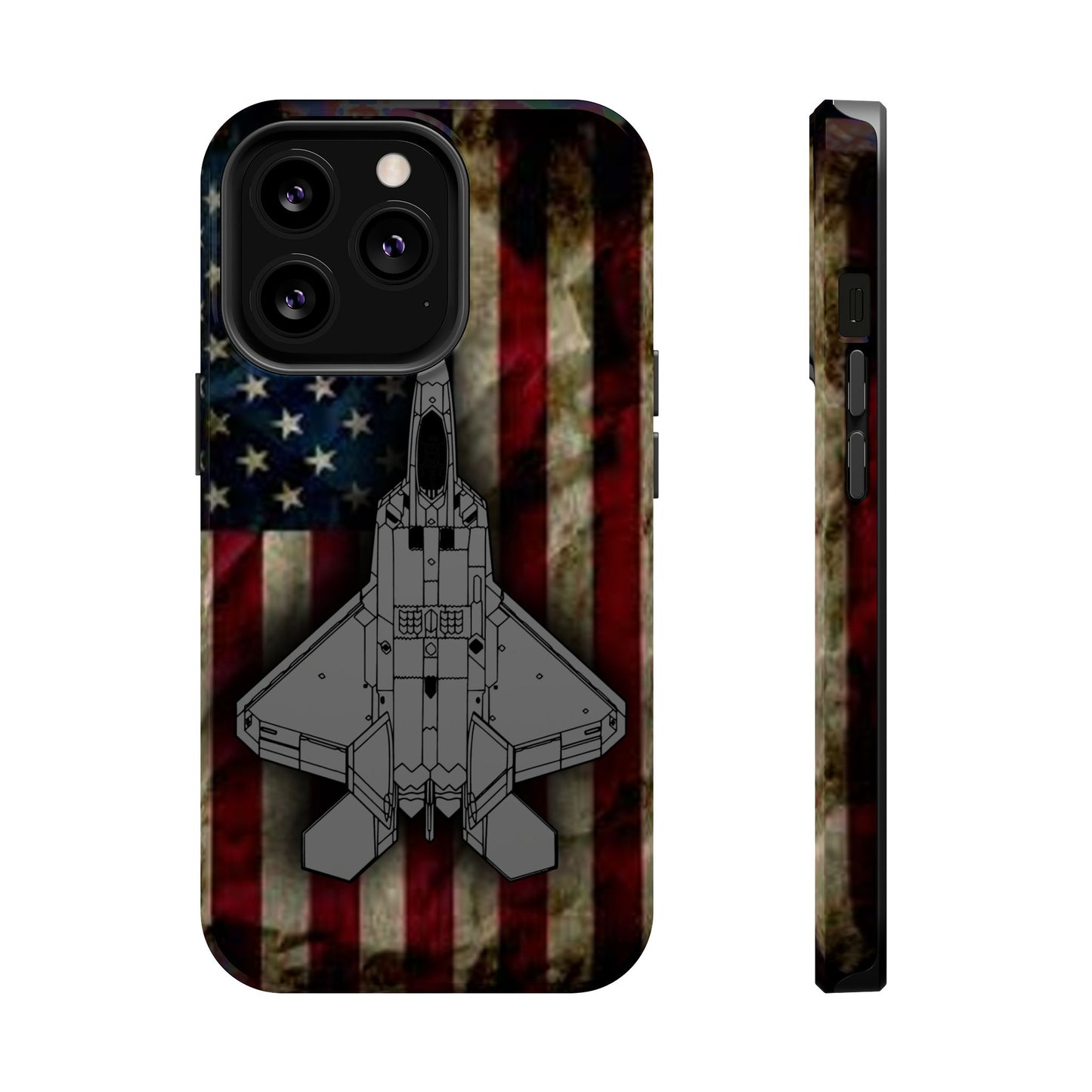 F-22 Old Glory Magnetic Tough Cases for iPhone