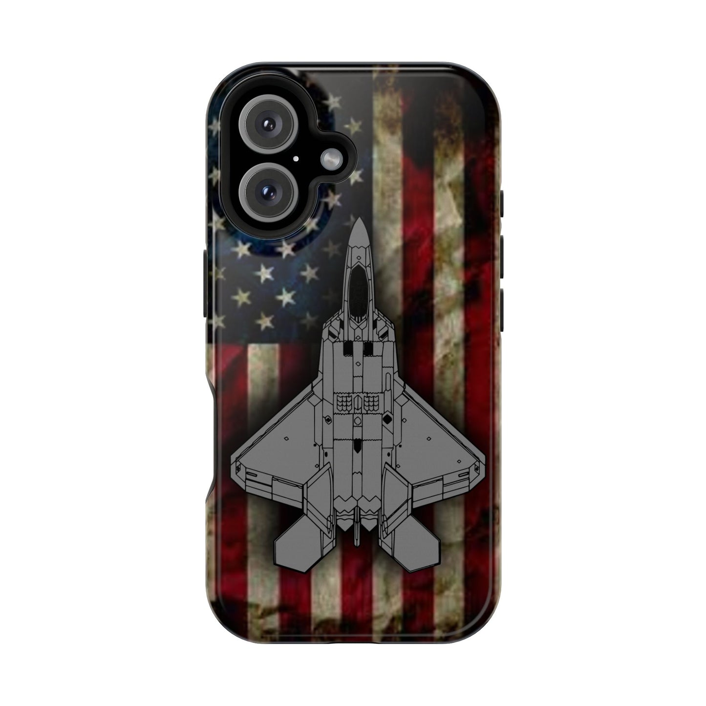 F-22 Old Glory Magnetic Tough Cases for iPhone