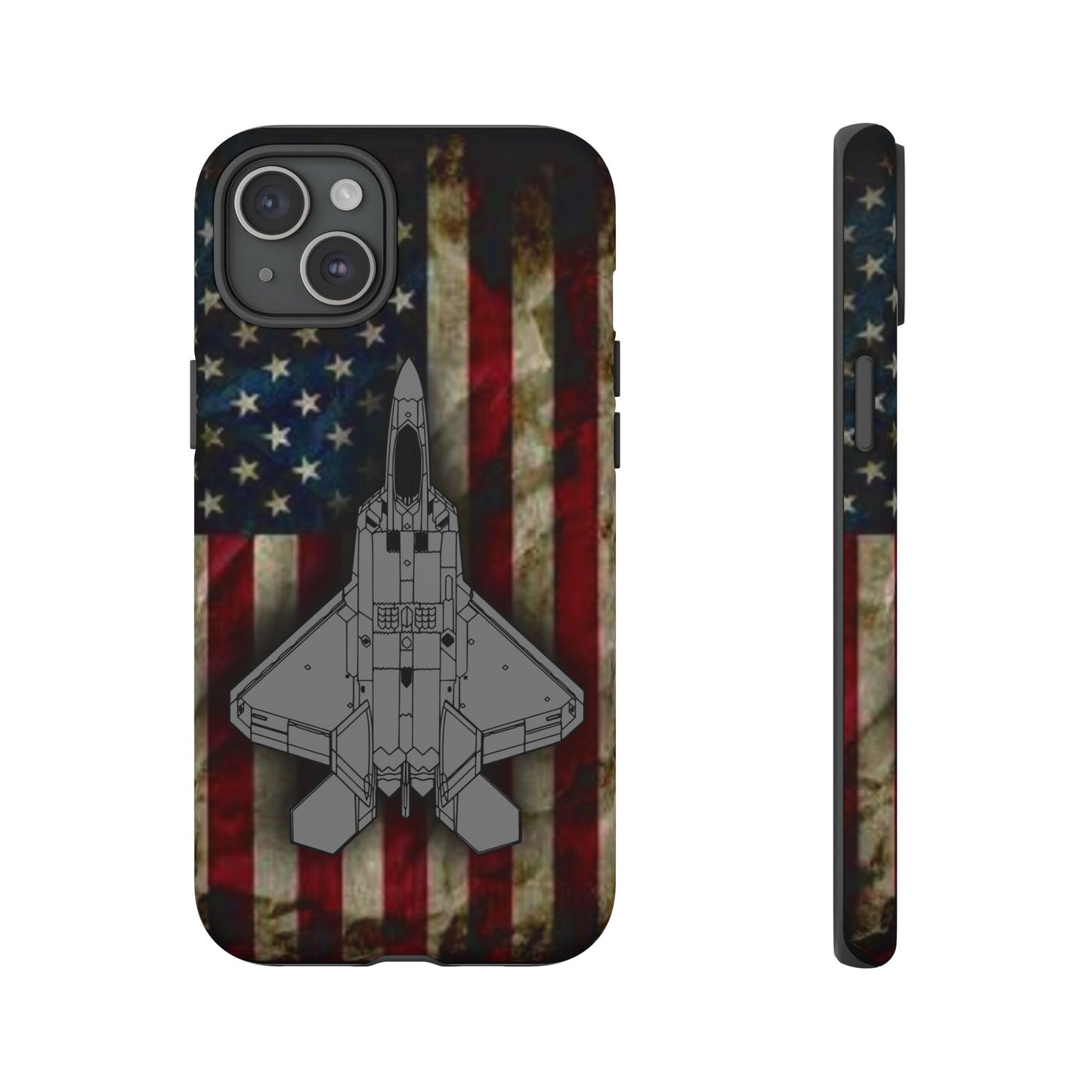 F-22 Old Glory Tough Cases for iPhone, Samsung, Google