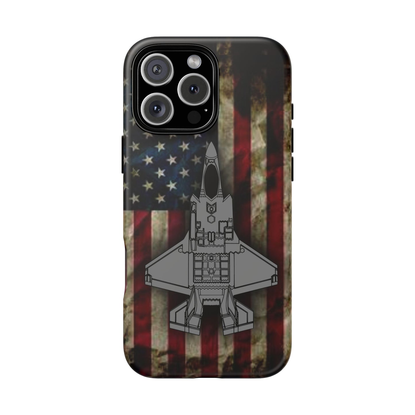 F-35A Old Glory Tough Cases for iPhone, Samsung, Google